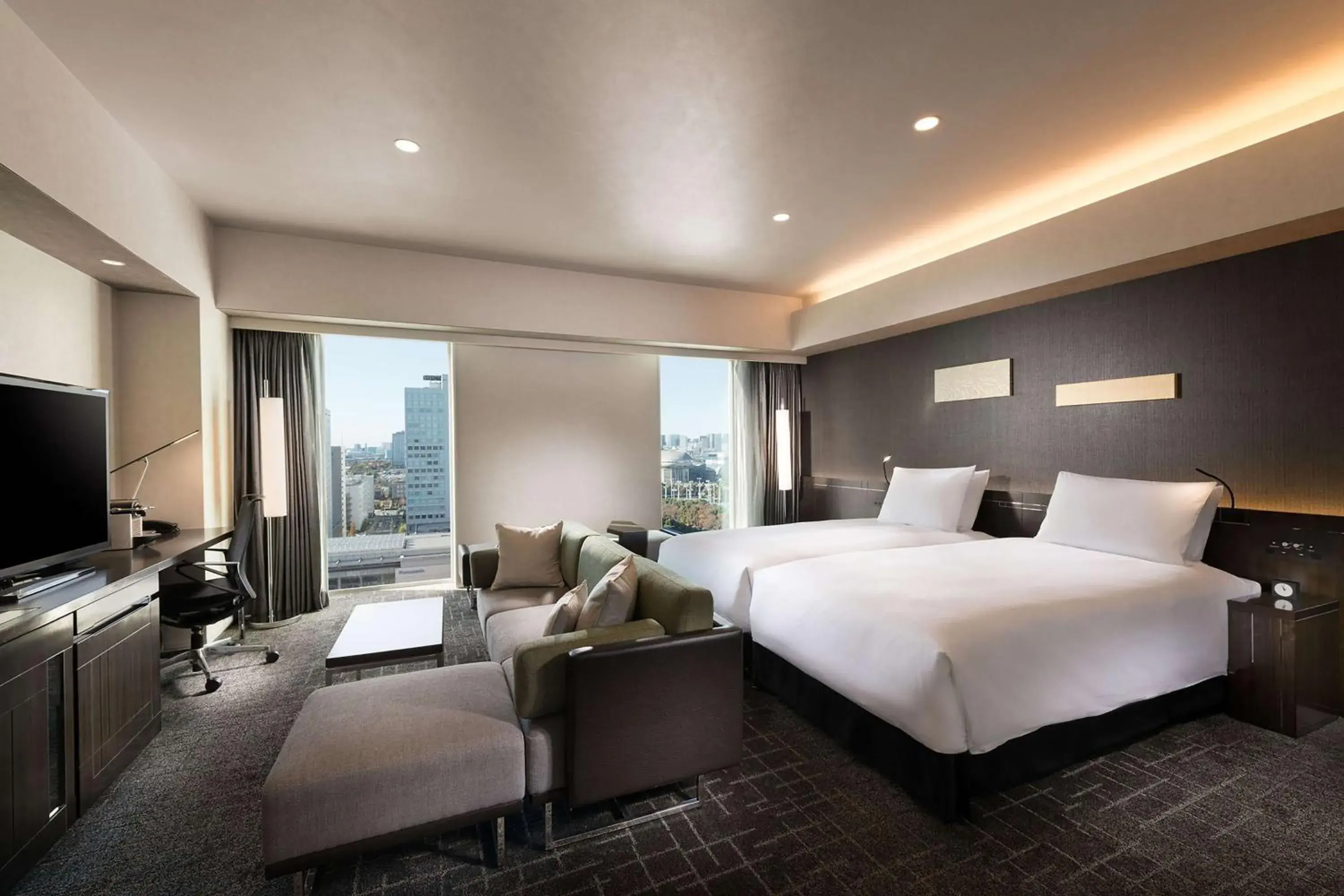 Premium Room with Two Twin Beds - High Floor in DoubleTree by Hilton Tokyo Ariake Premium Room with Two Twin Beds - High Floor in DoubleTree by Hilton Tokyo Ariake