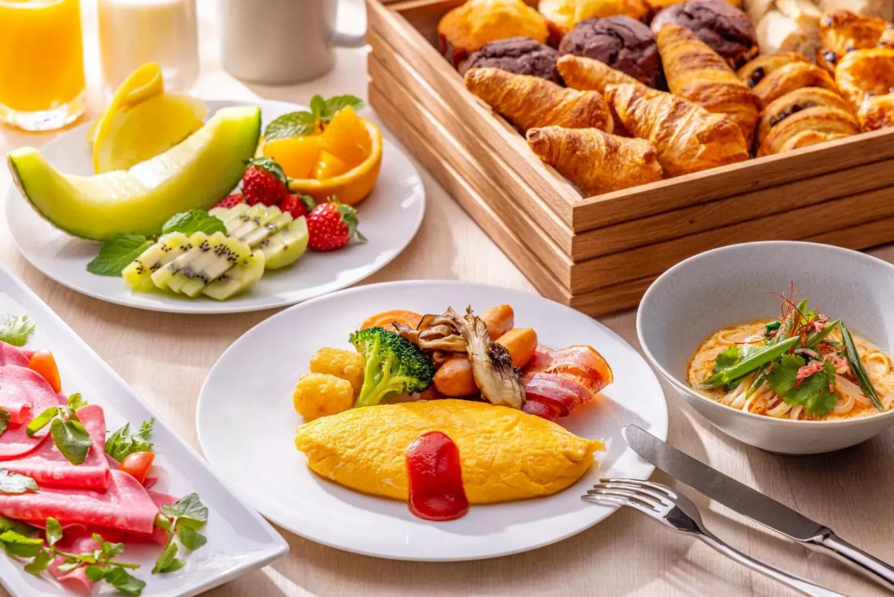 Breakfast in DoubleTree by Hilton Tokyo Ariake Breakfast in DoubleTree by Hilton Tokyo Ariake