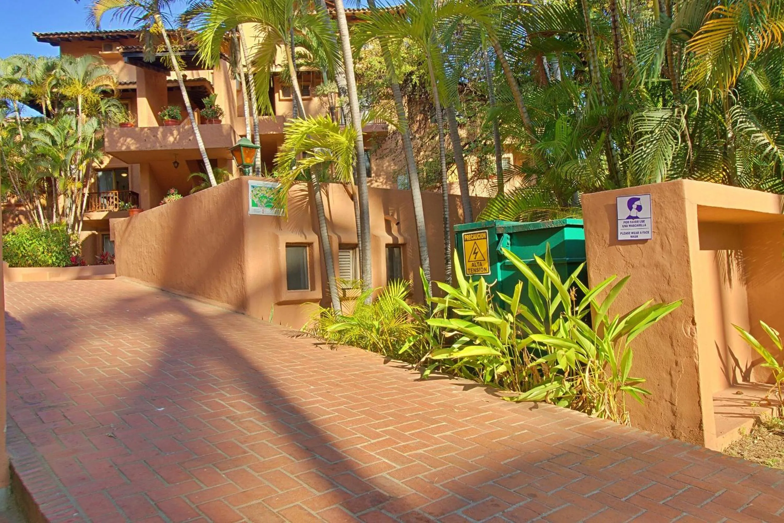 Garden view in Hermoso alojamiento en los Tules, frente al mar en medio de hermosos jardines, es Unico!!!