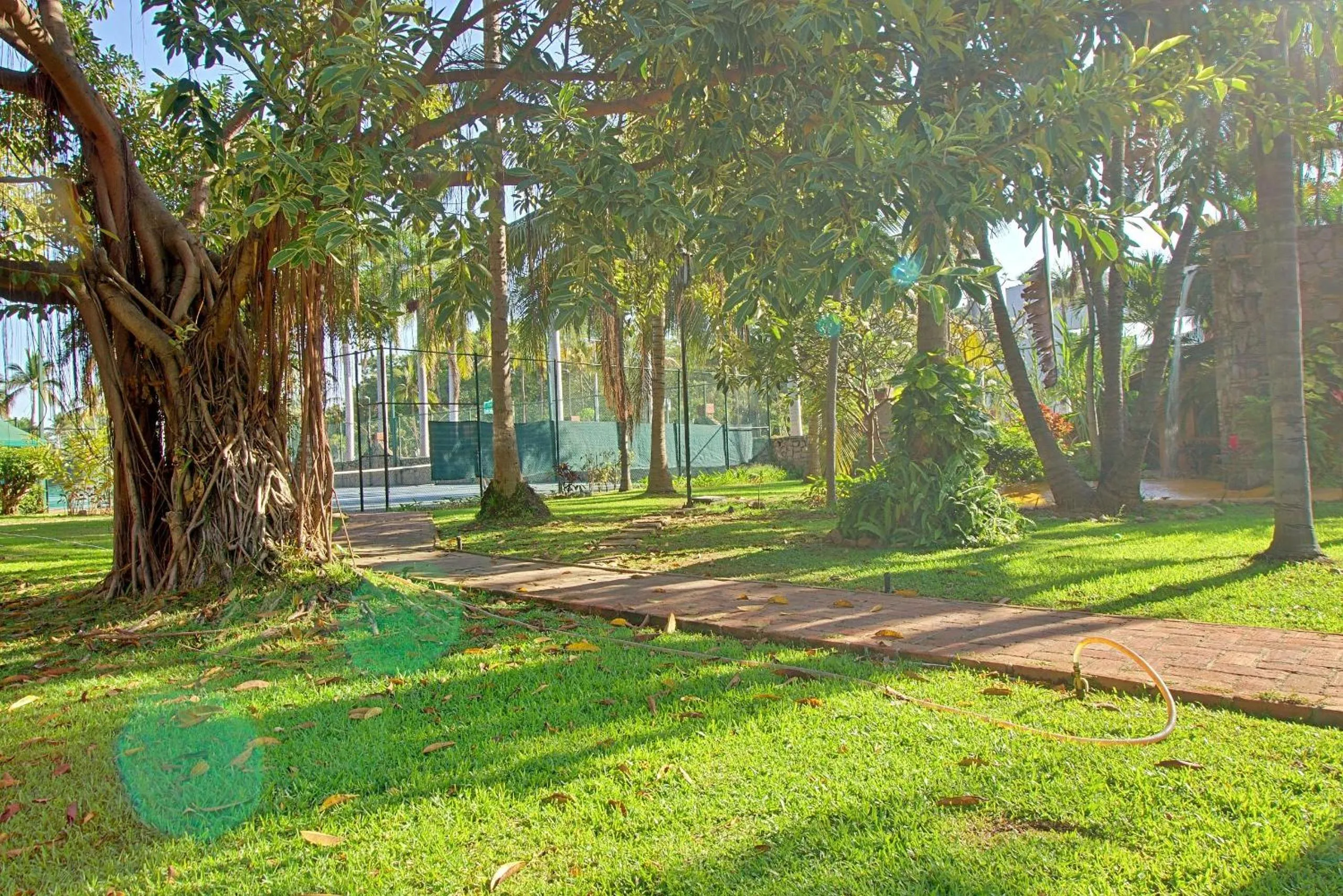 Garden in Hermoso alojamiento en los Tules, frente al mar en medio de hermosos jardines, es Unico!!!