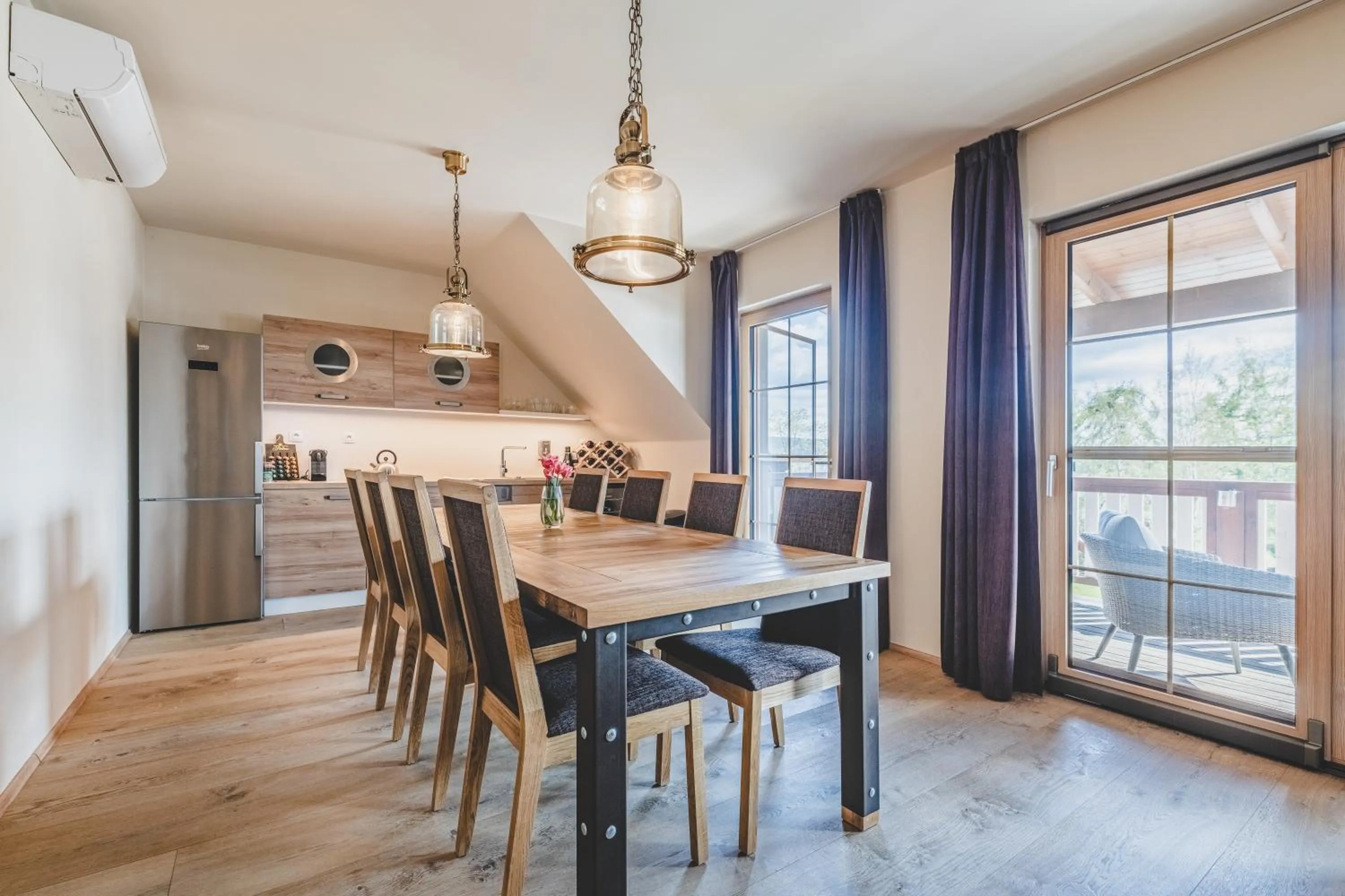 Kitchen or kitchenette in Hotel Resort Relax