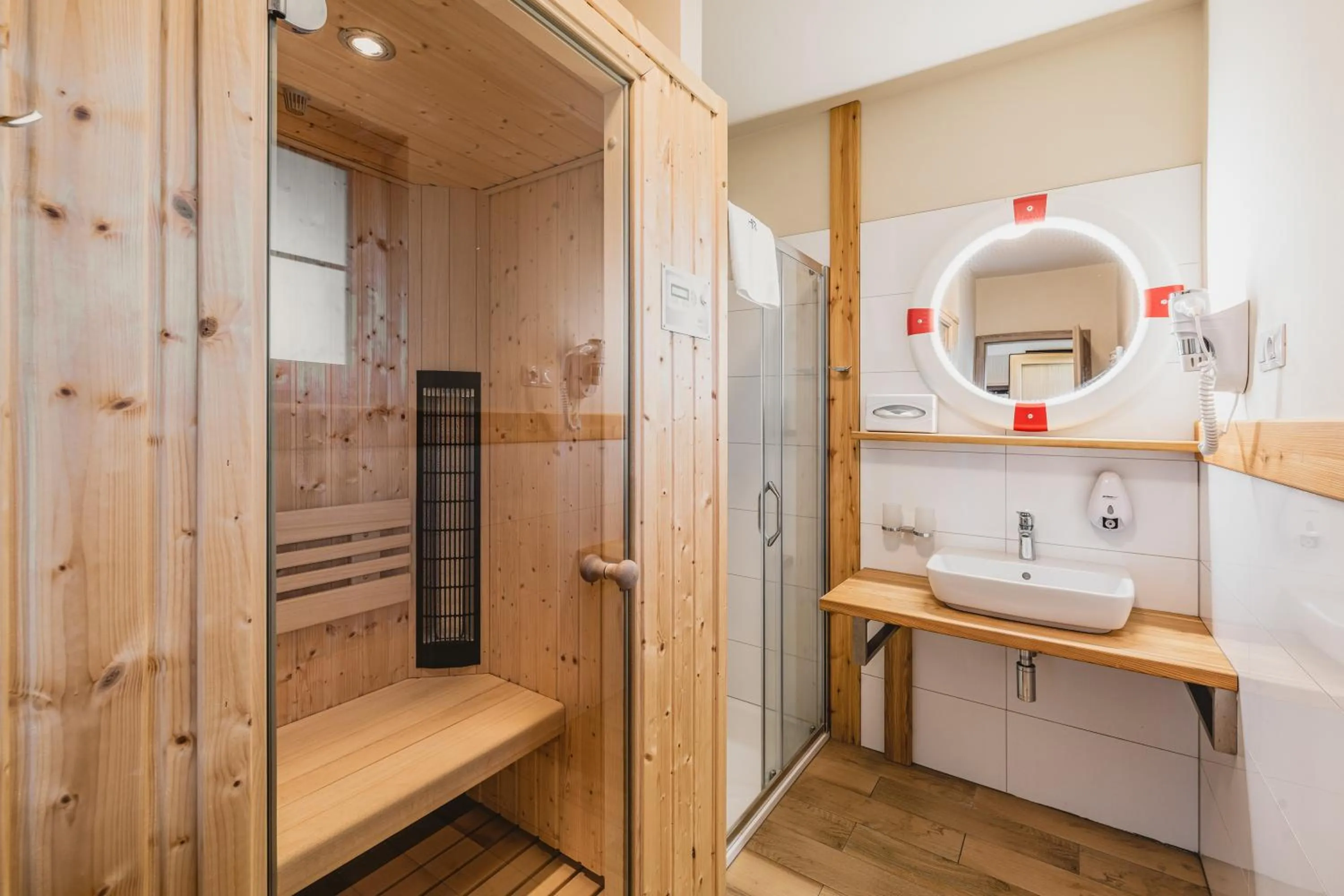 Shower in Hotel Resort Relax