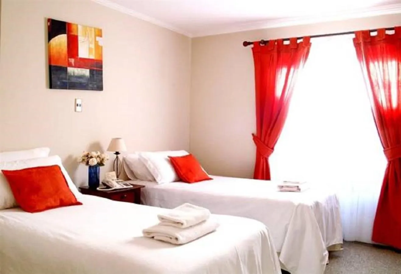 Bed in Hotel Carpa Manzano