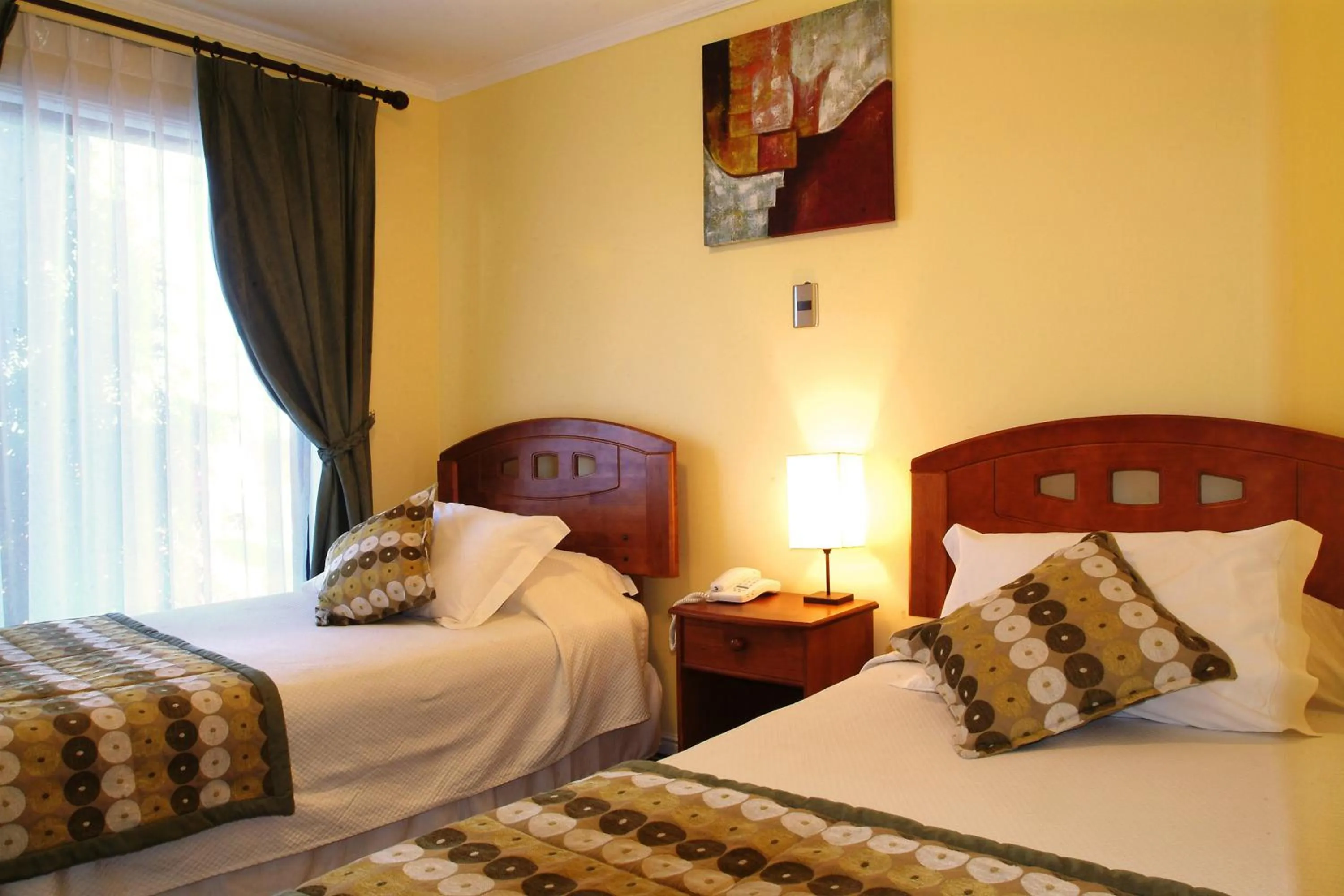 Bedroom, Bed in Hotel Carpa Manzano