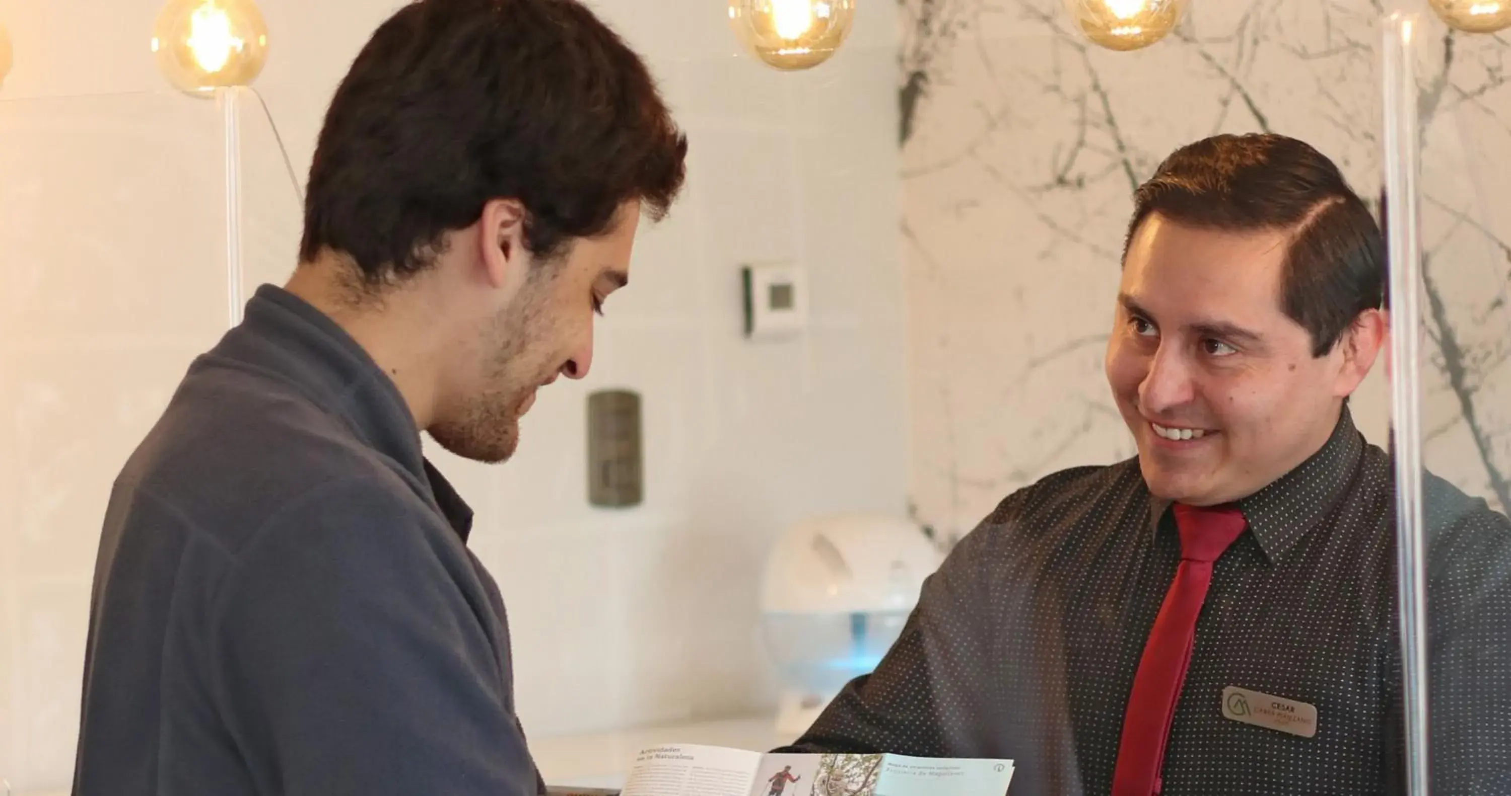 Lobby or reception in Hotel Carpa Manzano Lobby or reception in Hotel Carpa Manzano