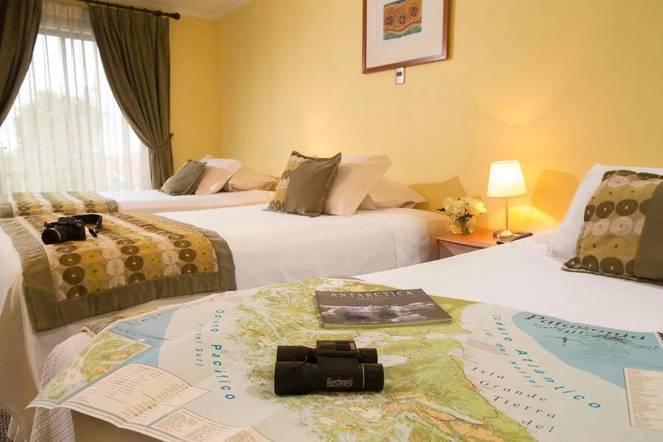 Bed in Hotel Carpa Manzano