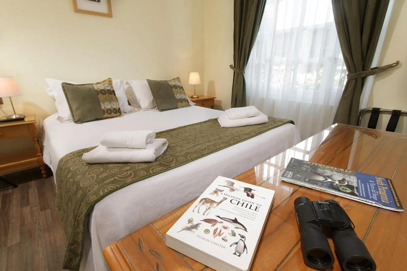 Bed in Hotel Carpa Manzano