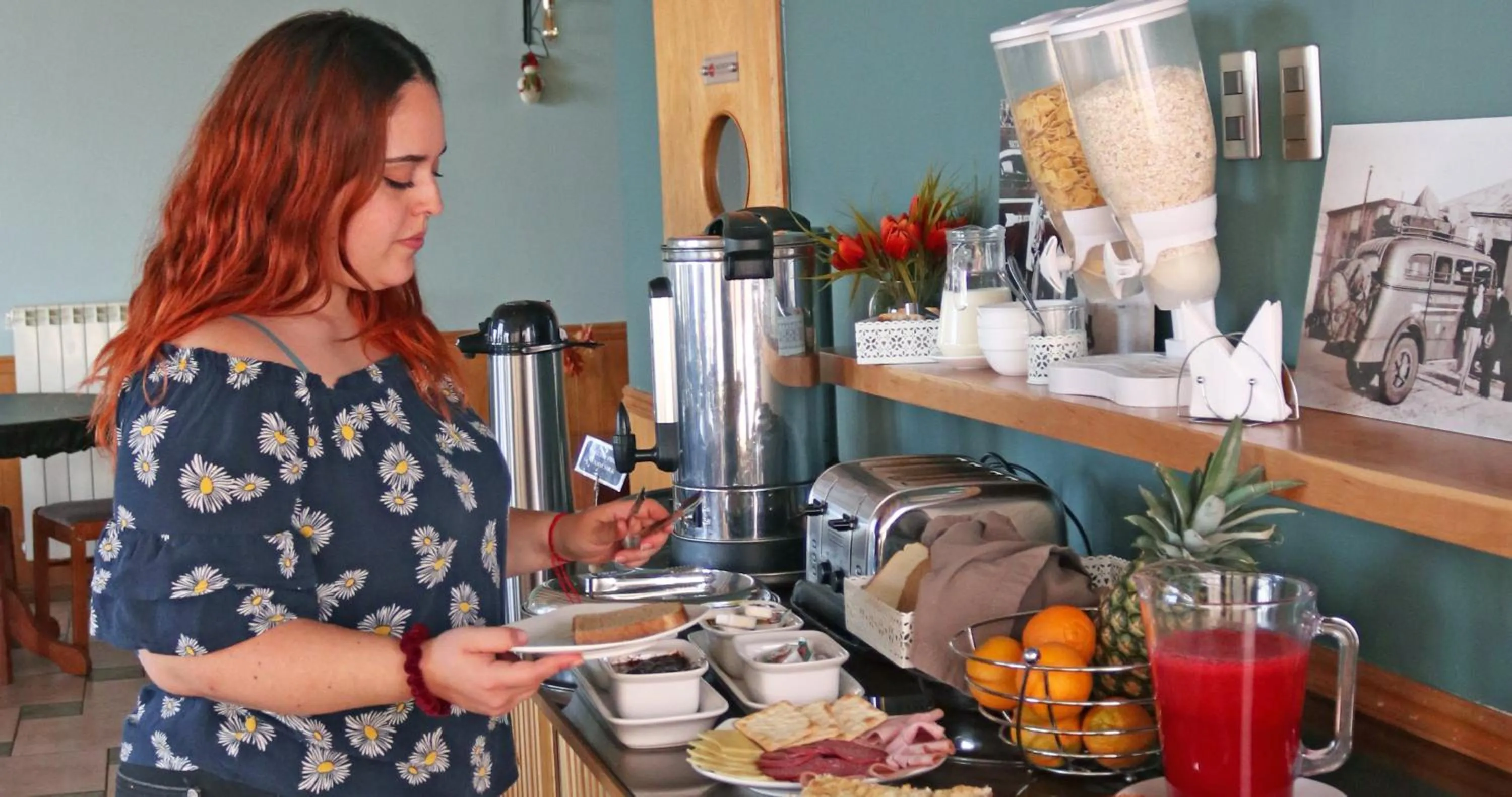 Breakfast in Hotel Carpa Manzano