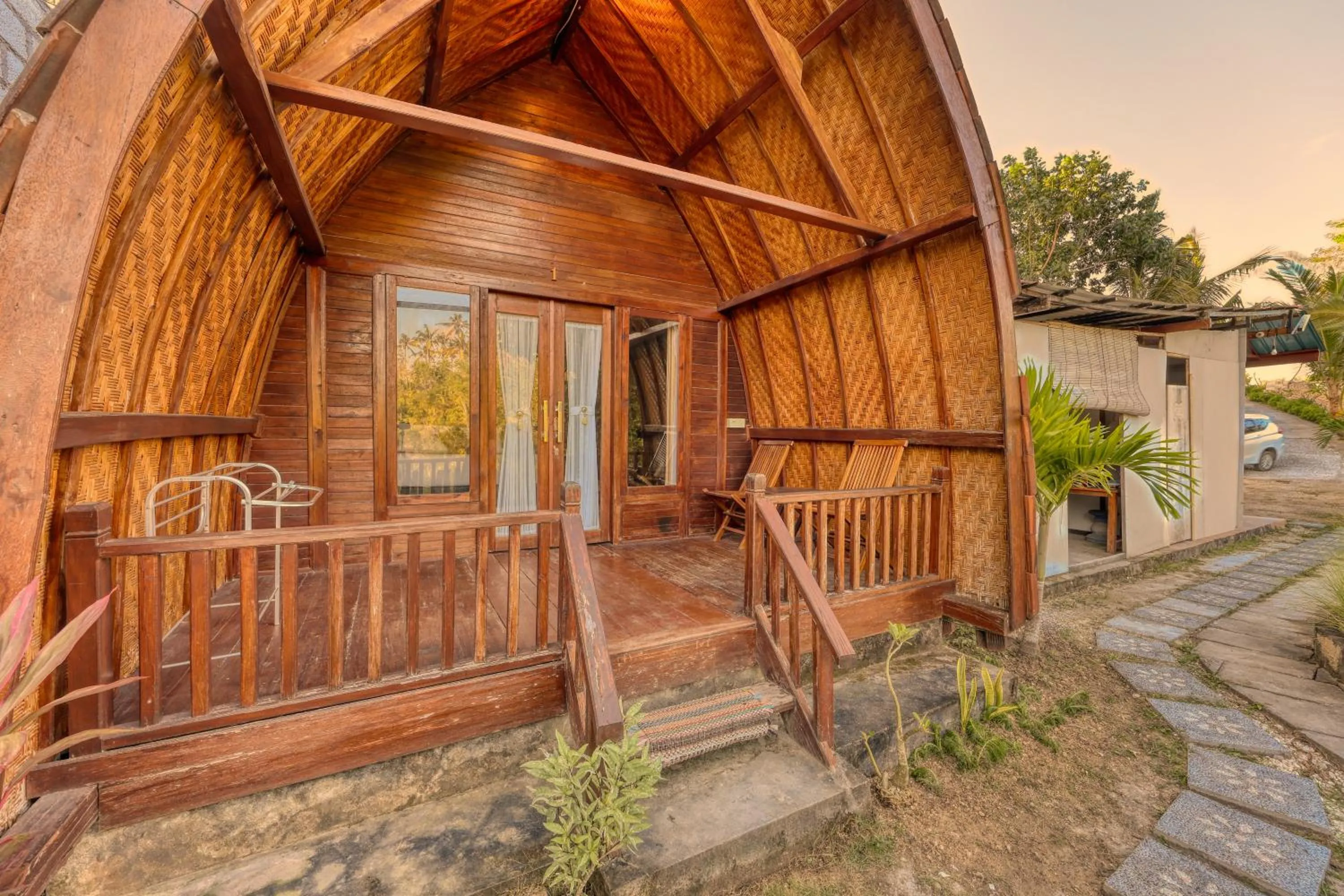Patio in Butterfly Bungalow