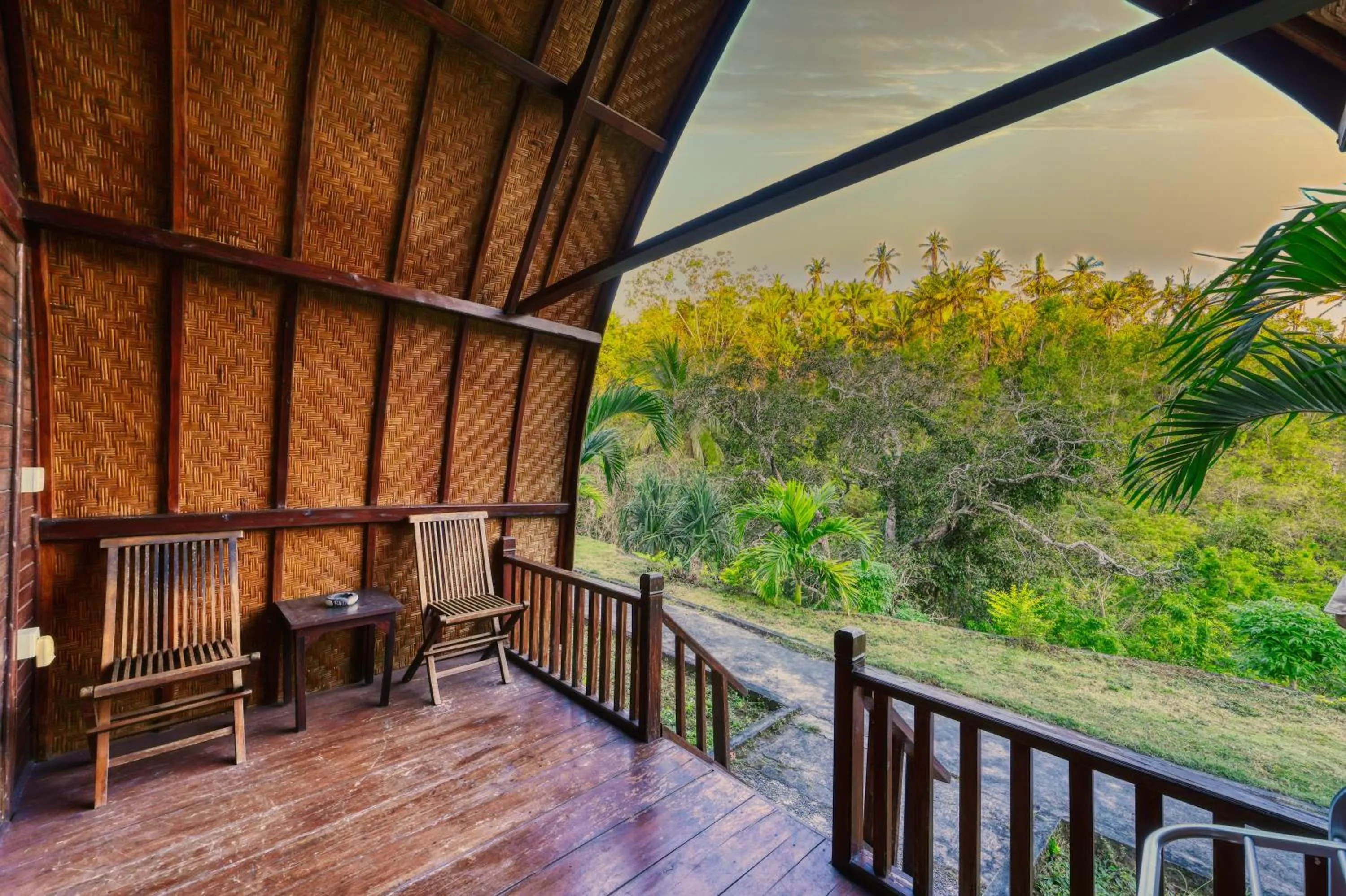 Patio in Butterfly Bungalow