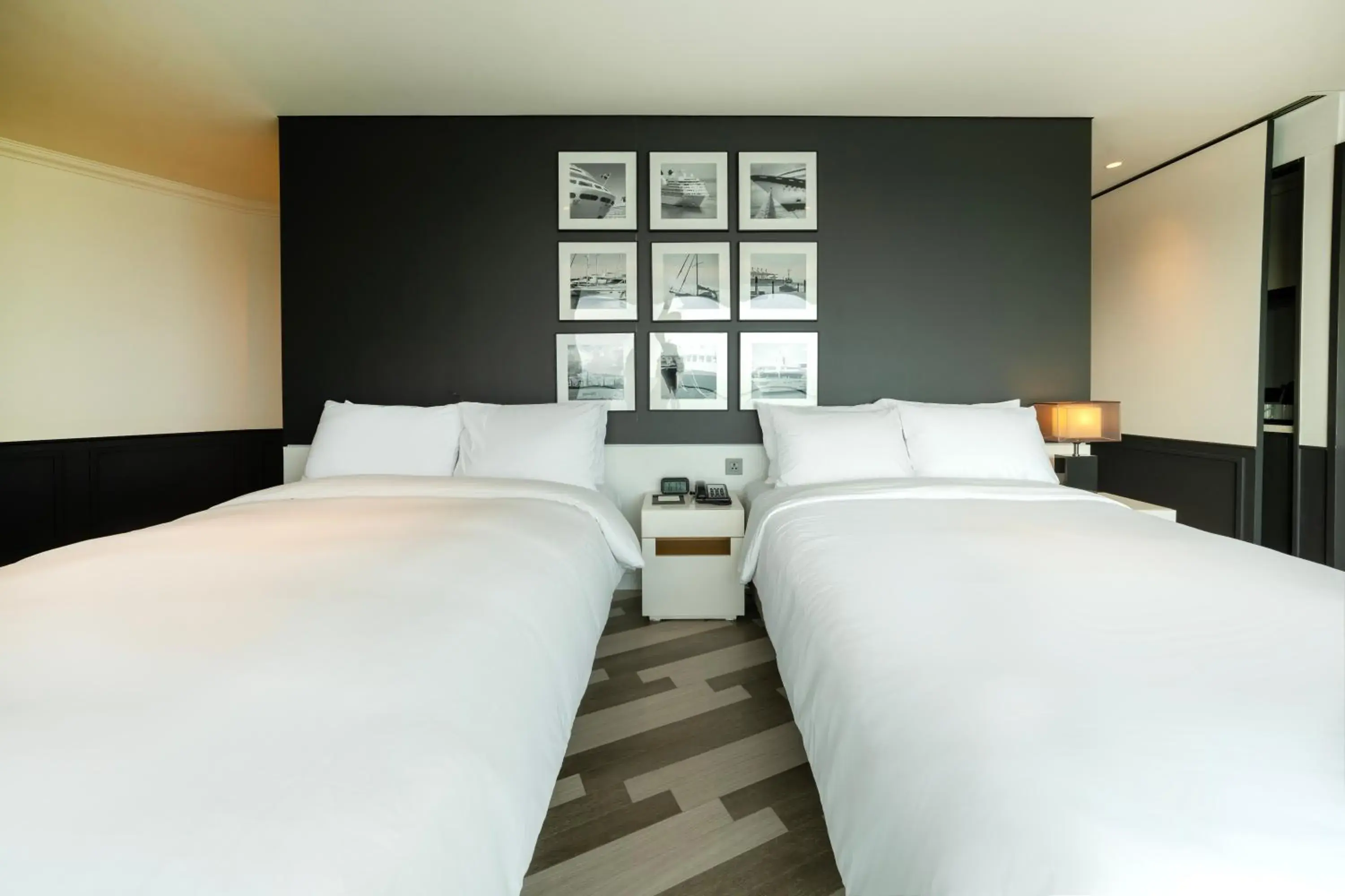 Bed in Hotel Marinabay Seoul Bed in Hotel Marinabay Seoul