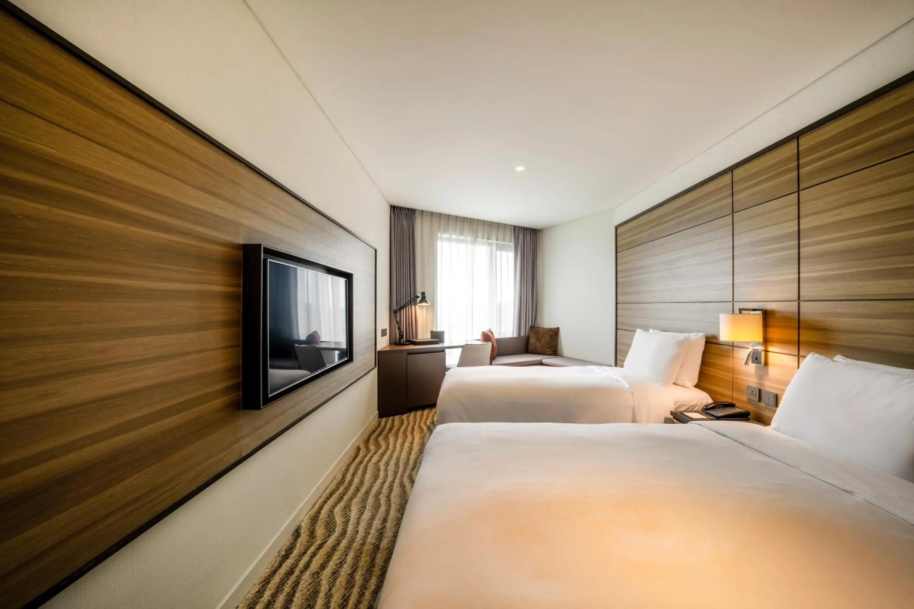 Deluxe Family Twin Room - Not included Swimming Pool in Hotel Marinabay Seoul