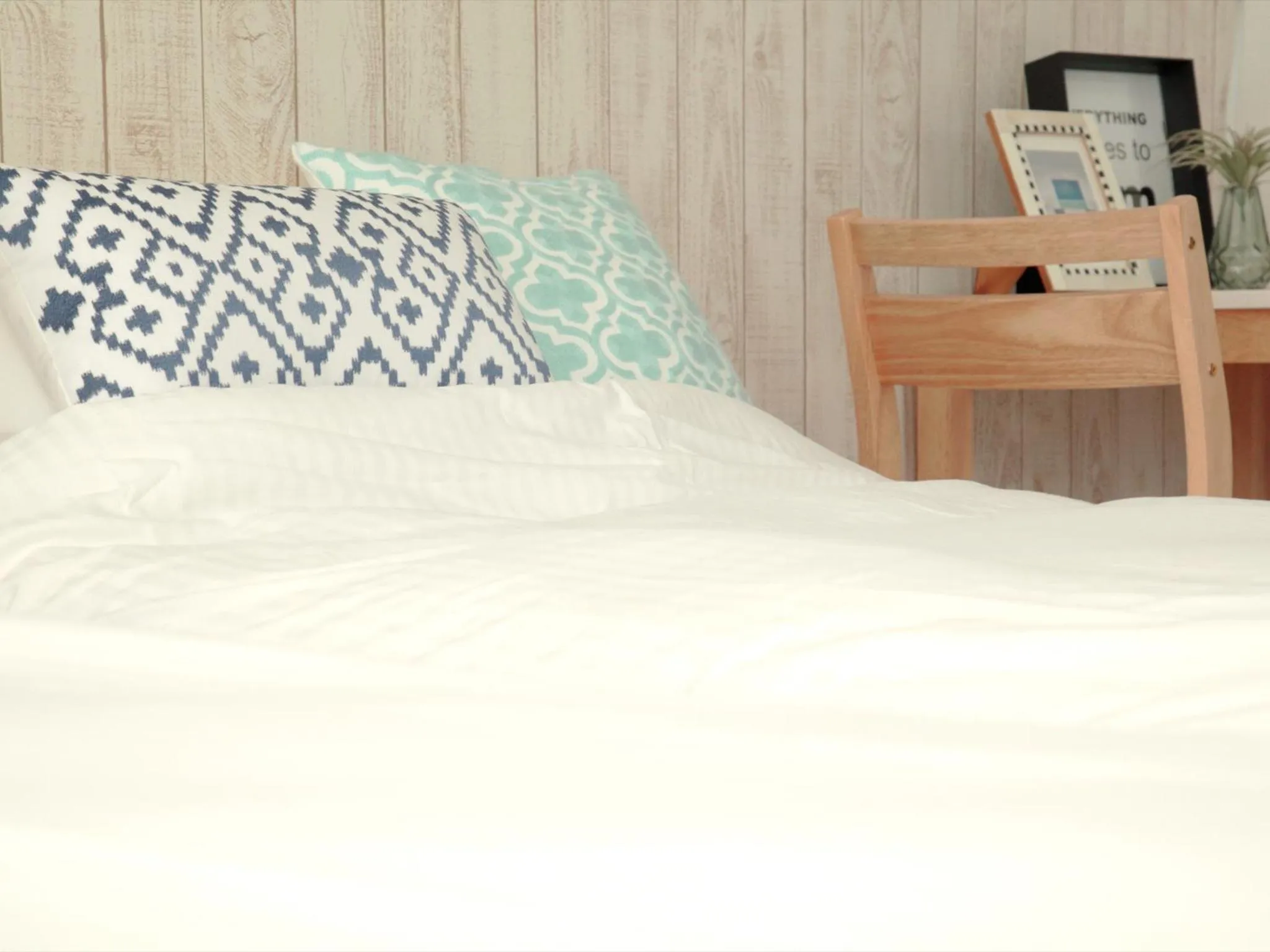 Bed in Hotel Tomas Nago