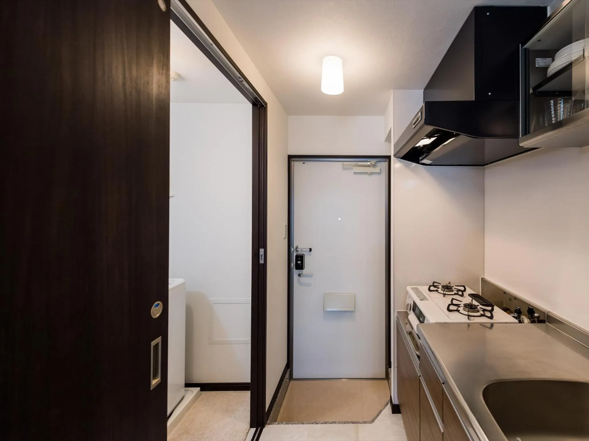 Kitchen or kitchenette in Hotel Tomas Nago
