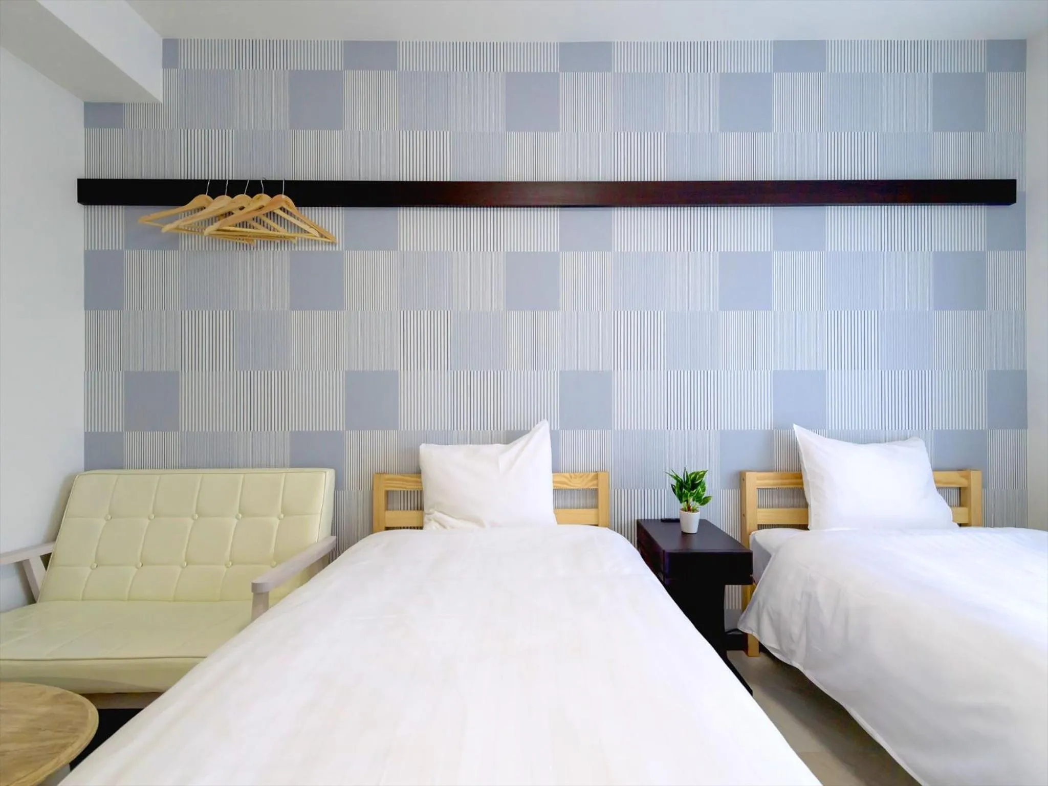 Bed in Hotel Tomas Nago