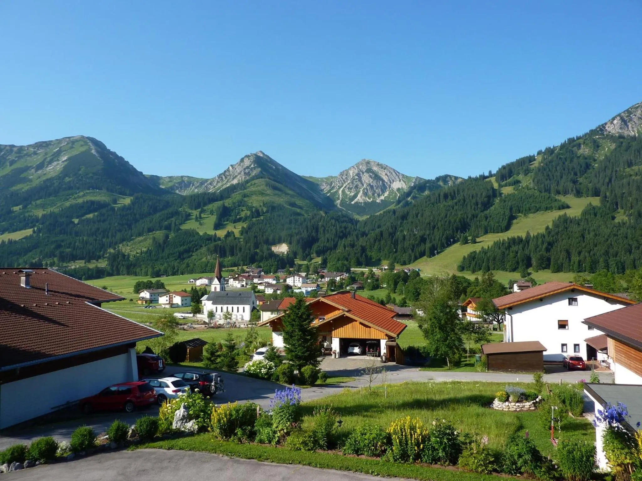 Mountain view in Ferienwohnungen Durst Roswitha