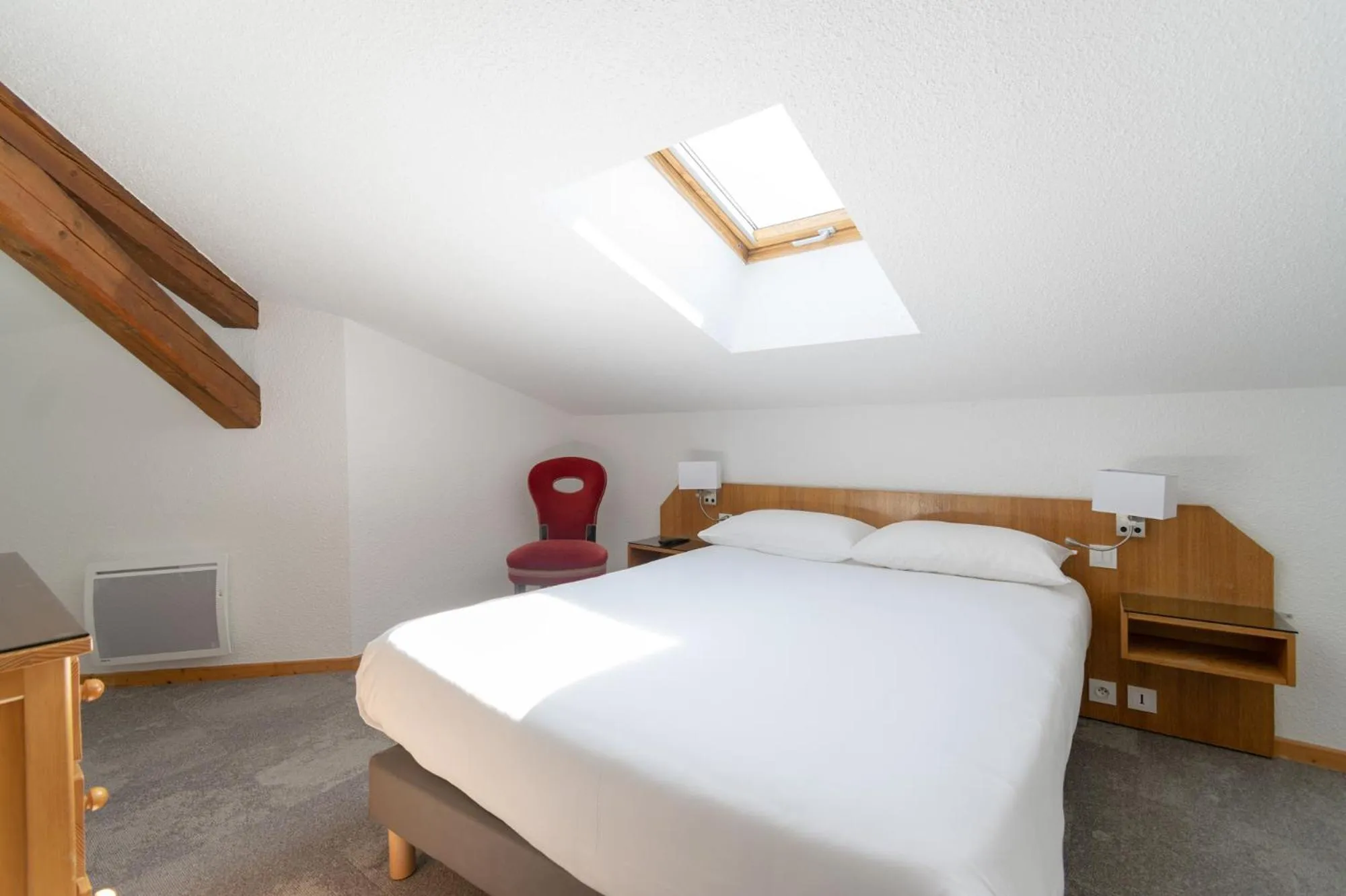 Bed in Hôtel Beau Site