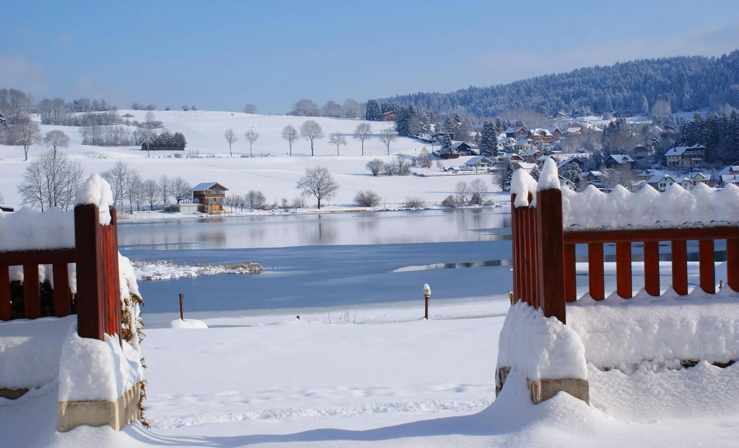 Winter in Hôtel Beau Site