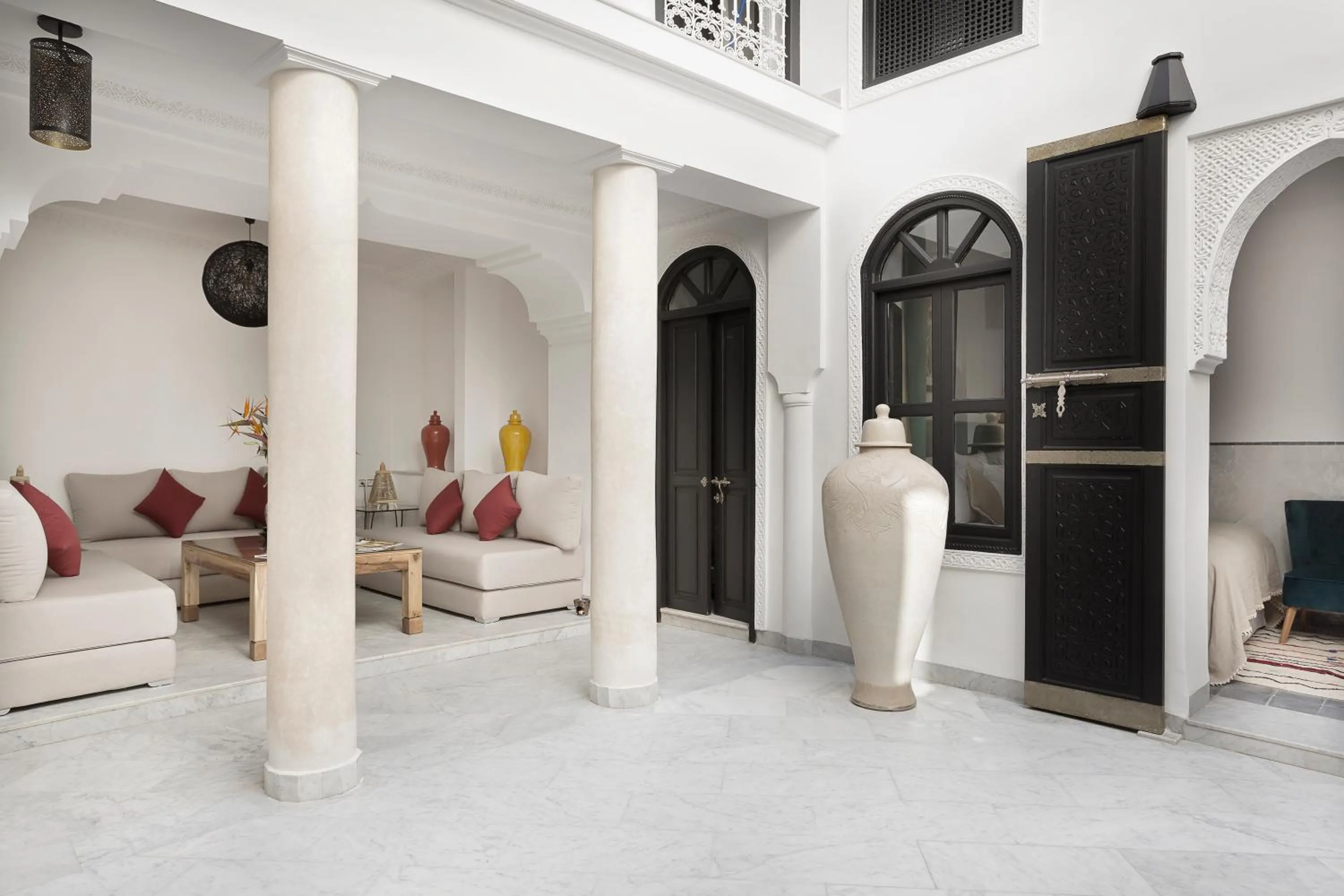 Lobby or reception in Riad Mirage