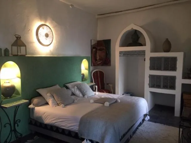 Bedroom, Bed in Villa Salvatore