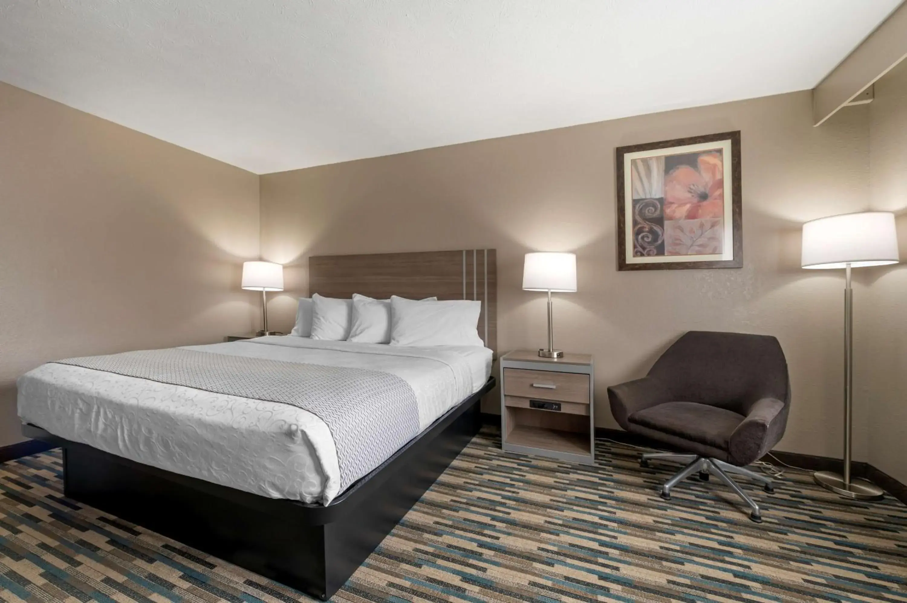 Bedroom, Bed in Best Western Edinburgh/Columbus Bedroom, Bed in Best Western Edinburgh/Columbus