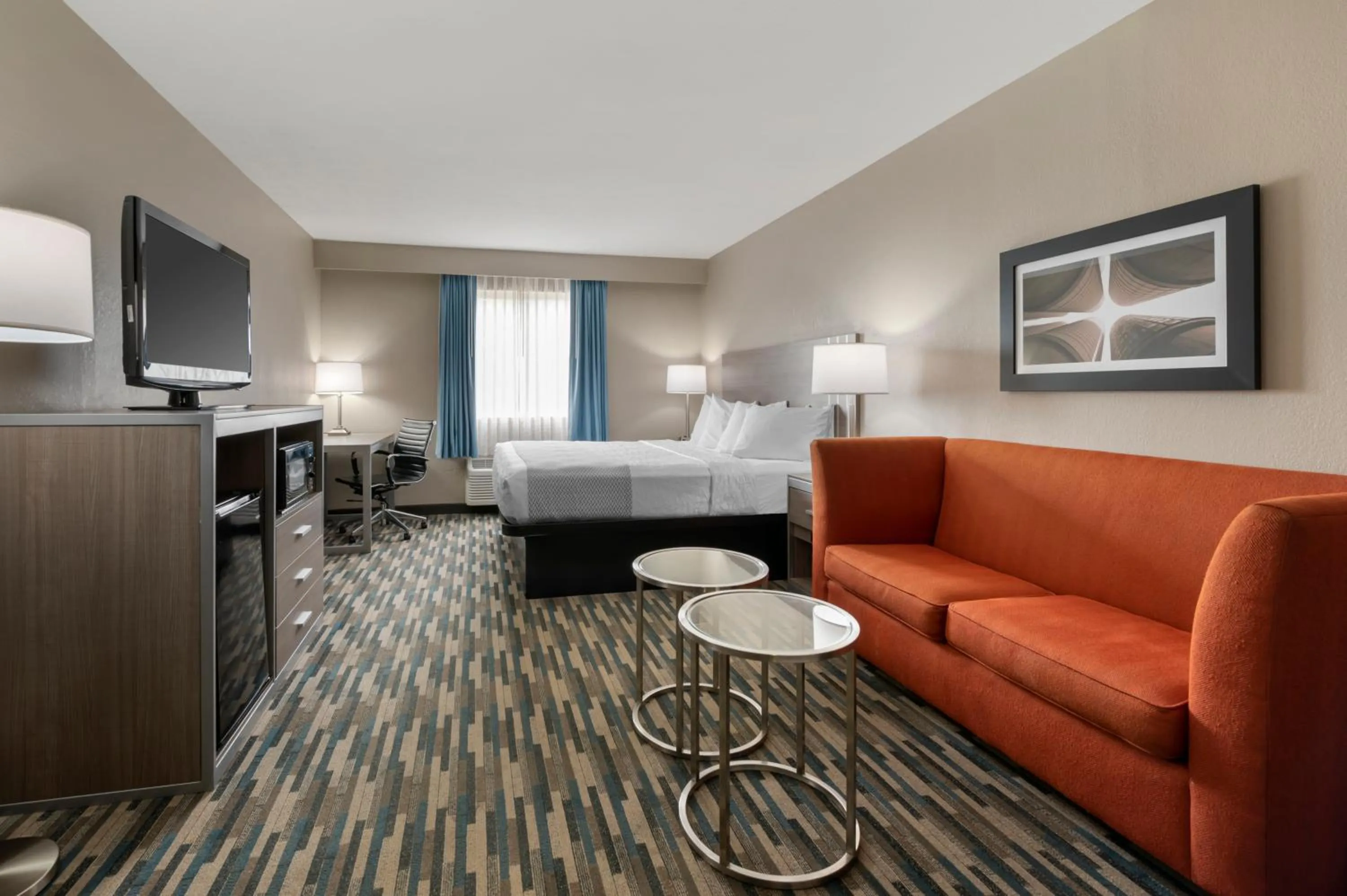 Bedroom, Bed in Best Western Edinburgh/Columbus