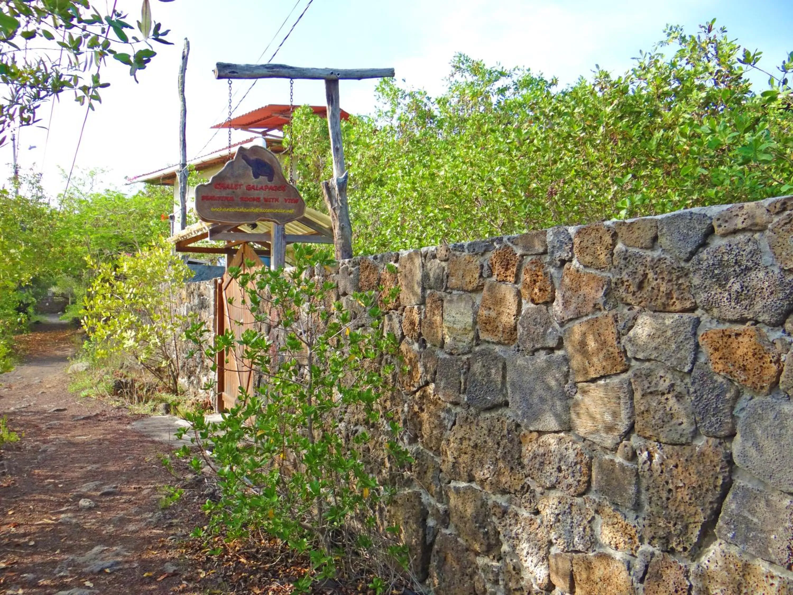 Garden in Galapagos Chalet