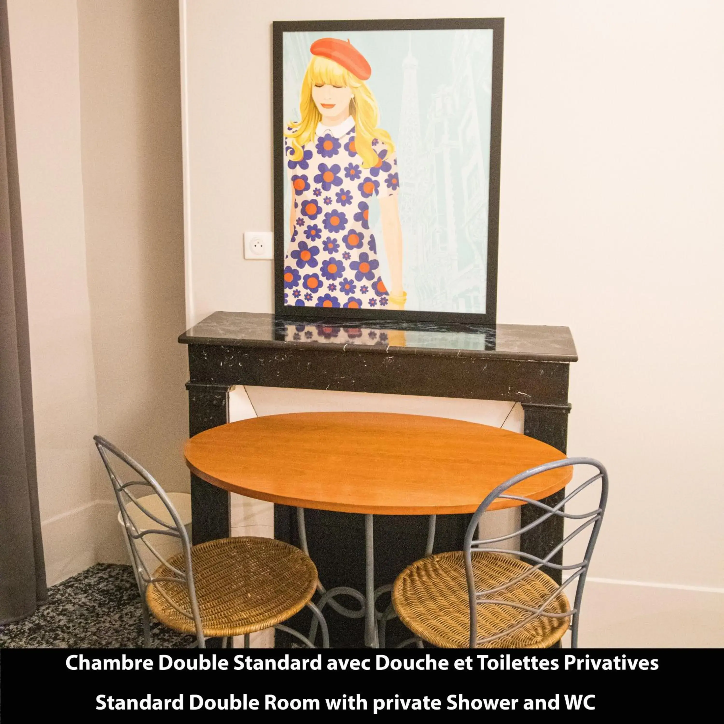 Double Room with private Shower and WC in Port Royal Hotel Double Room with private Shower and WC in Port Royal Hotel