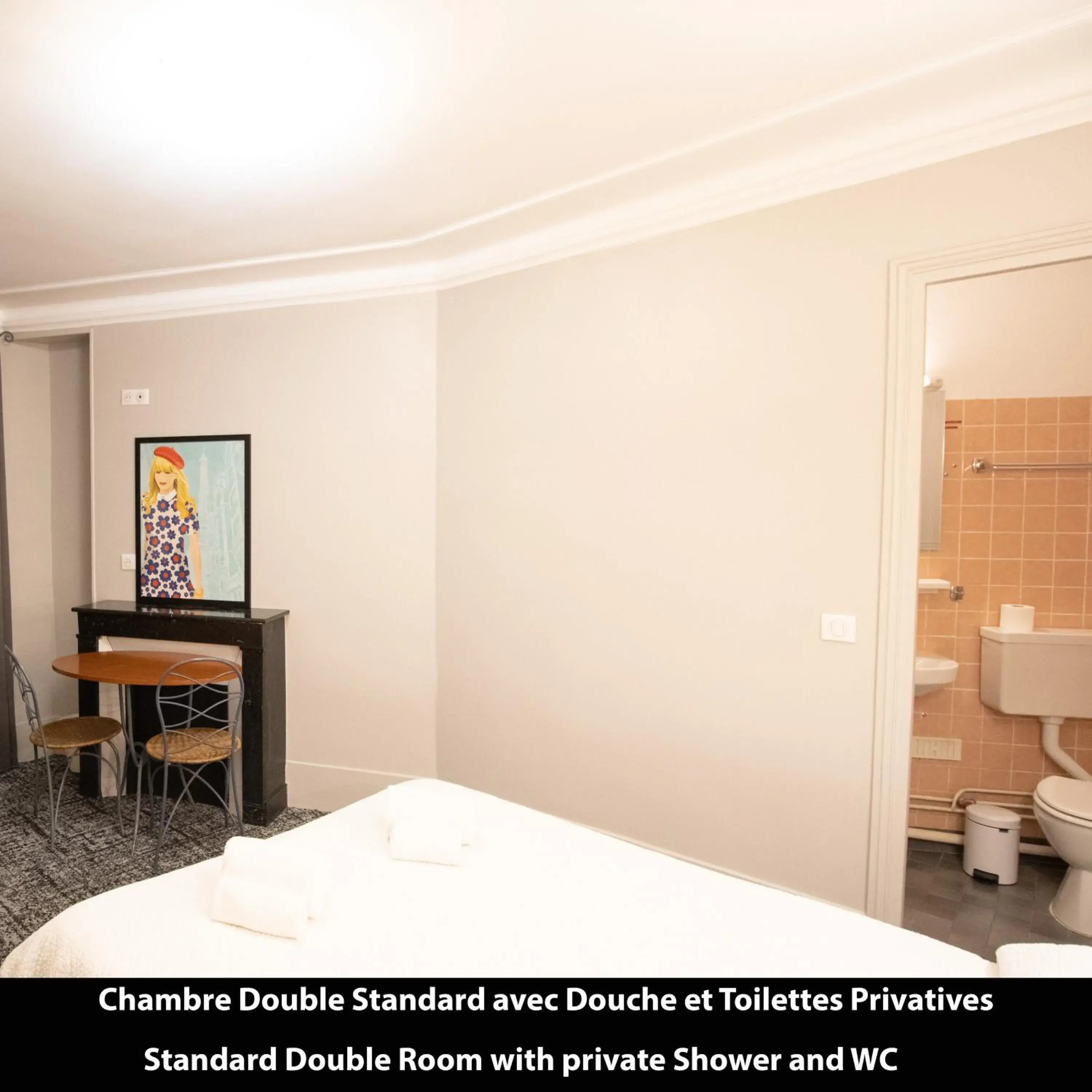 Double Room with private Shower and WC in Port Royal Hotel Double Room with private Shower and WC in Port Royal Hotel