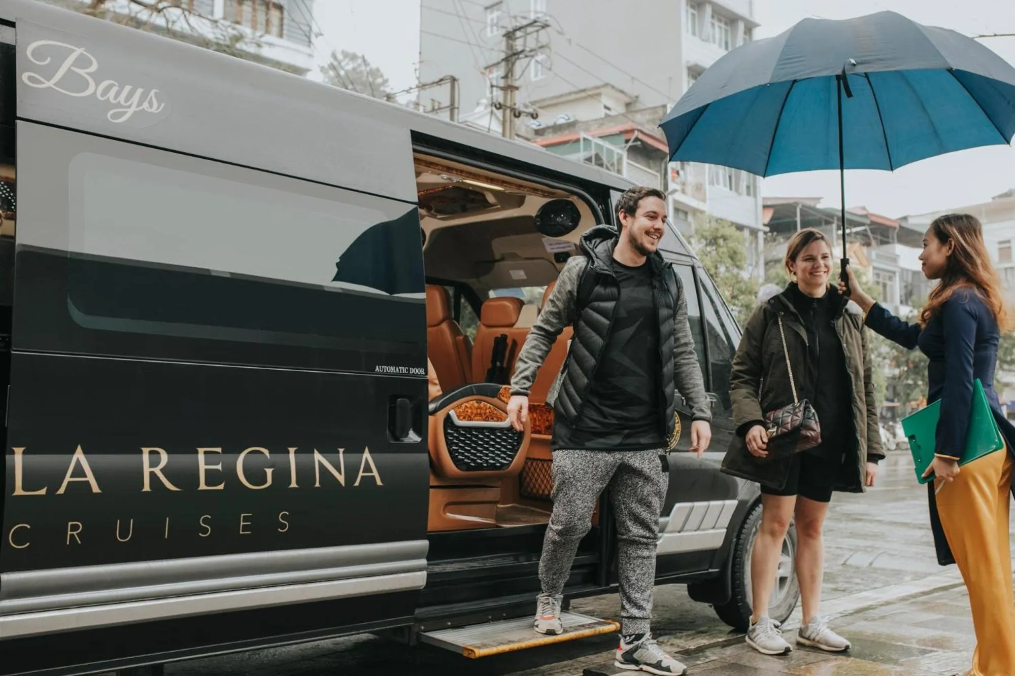 shuttle in La Regina Legend Cruise