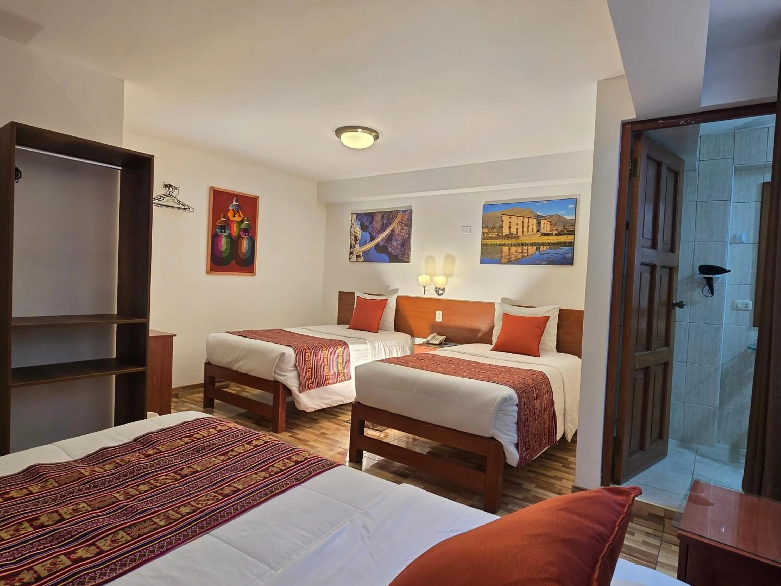 Bed in Viandina Machupicchu