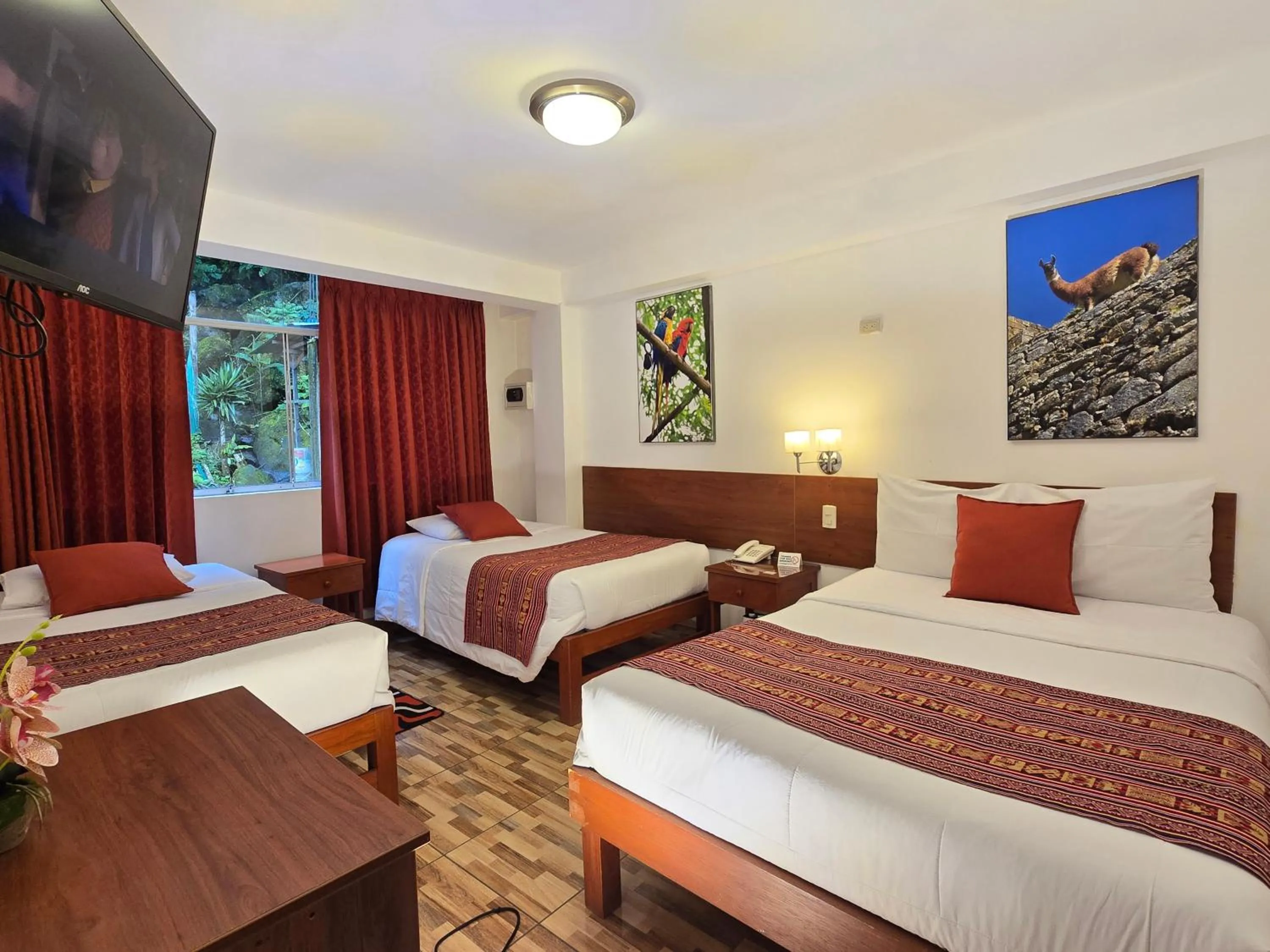 Bed in Viandina Machupicchu