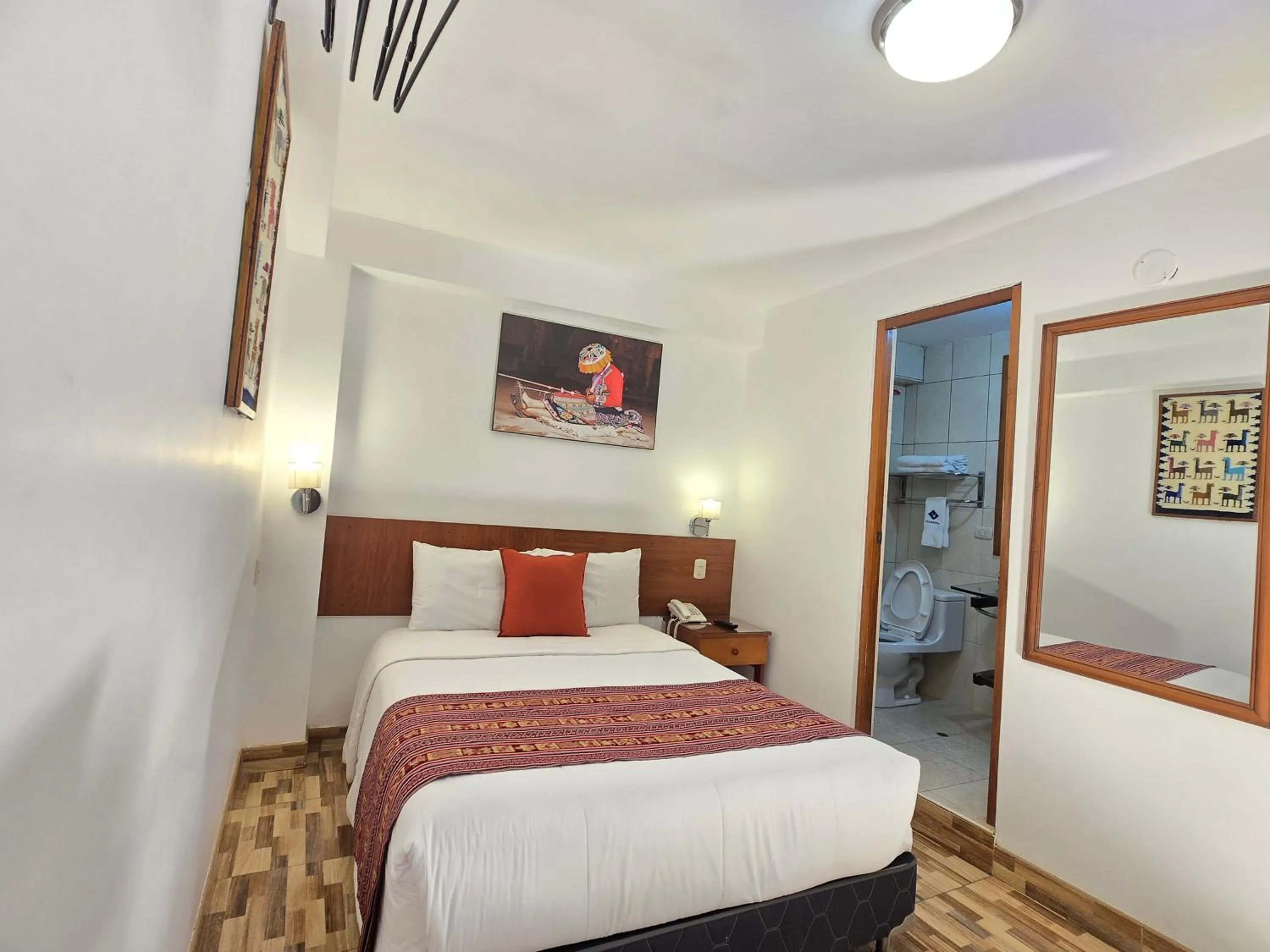 Bed in Viandina Machupicchu