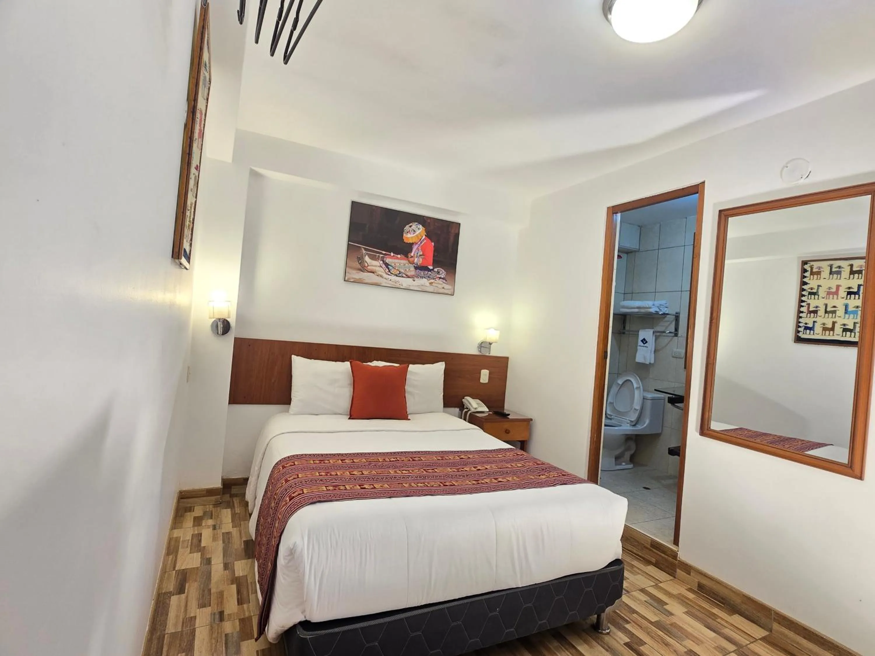 Bed in Viandina Machupicchu