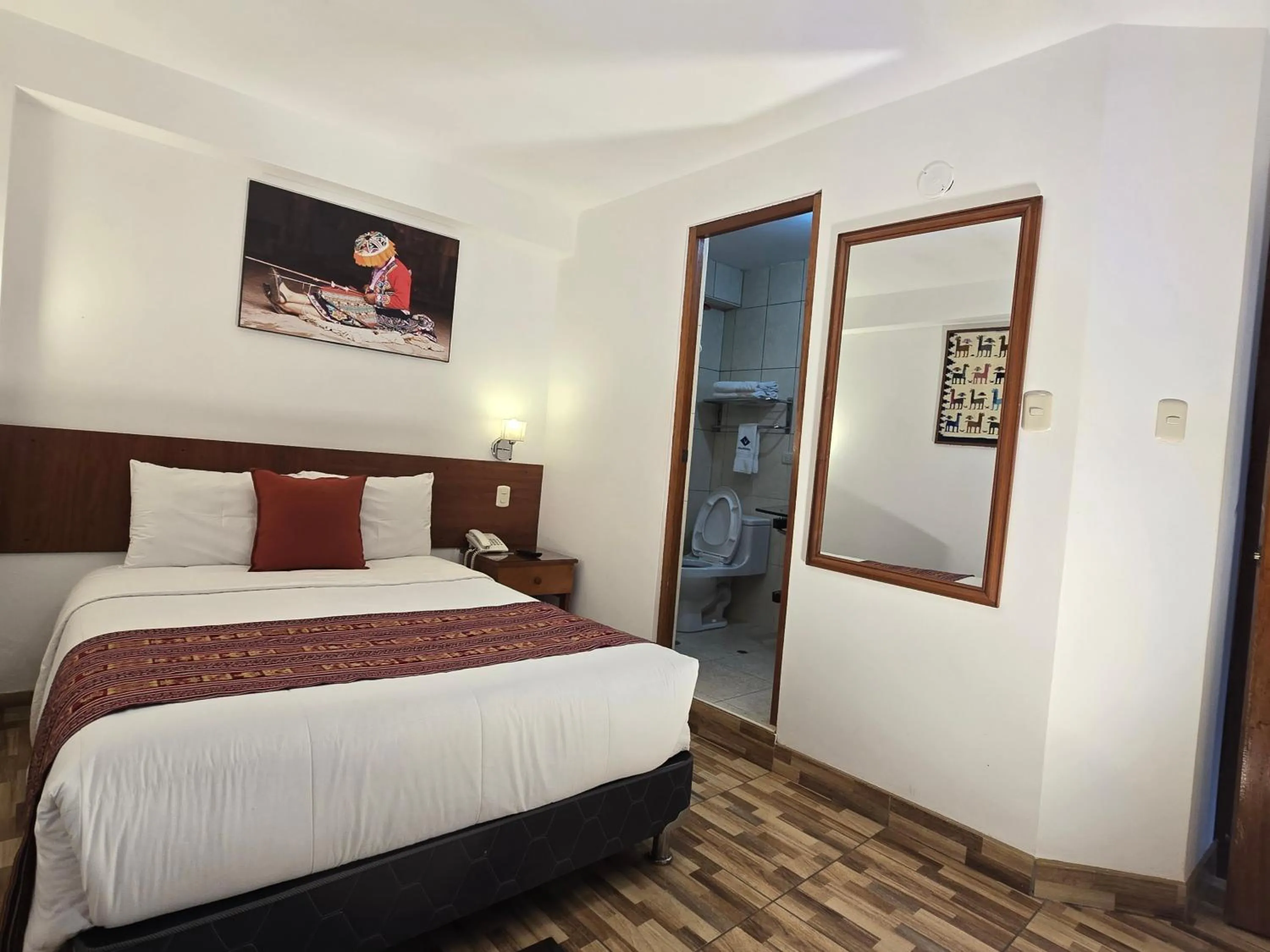 Bed in Viandina Machupicchu