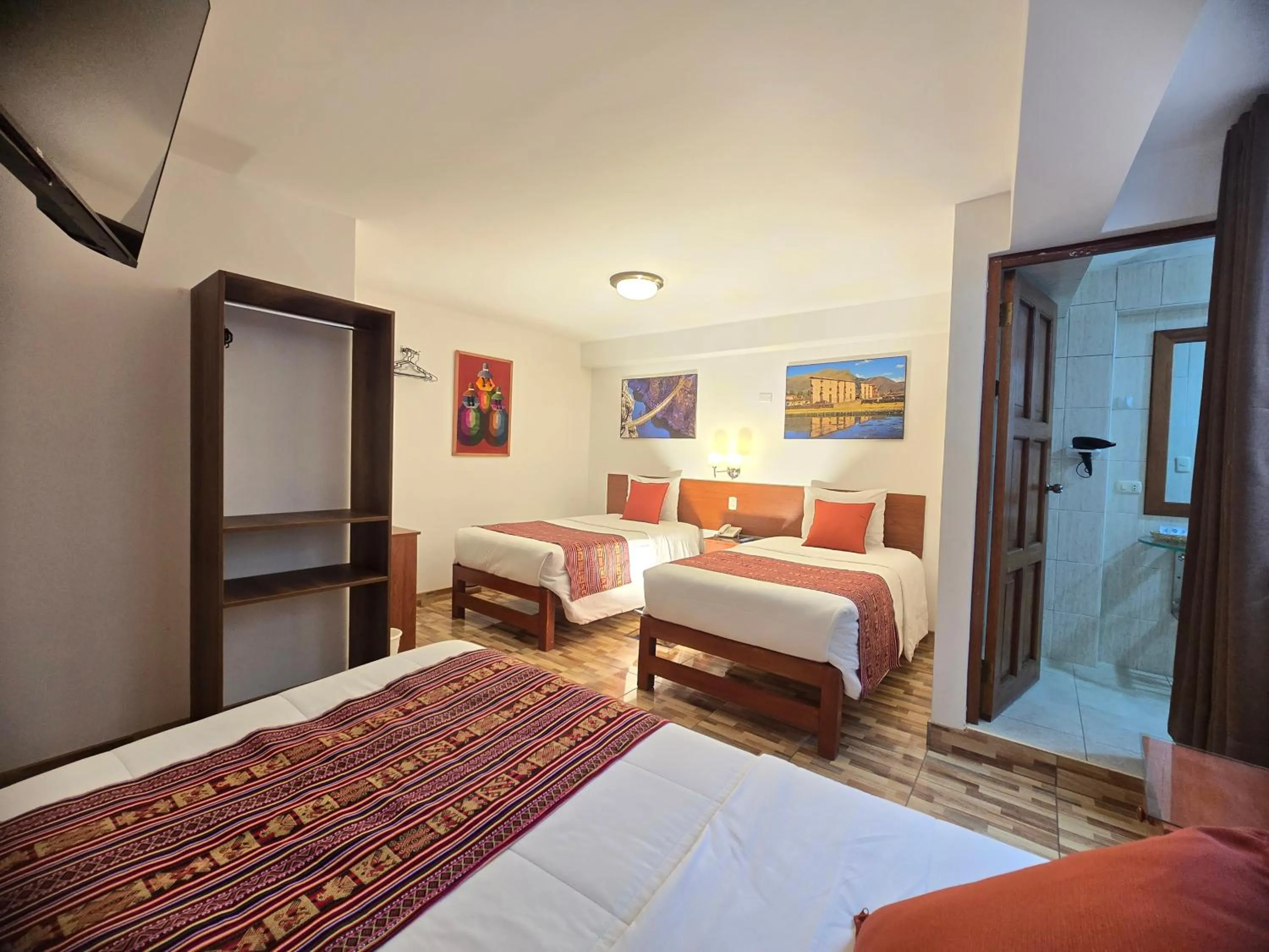 Bed in Viandina Machupicchu