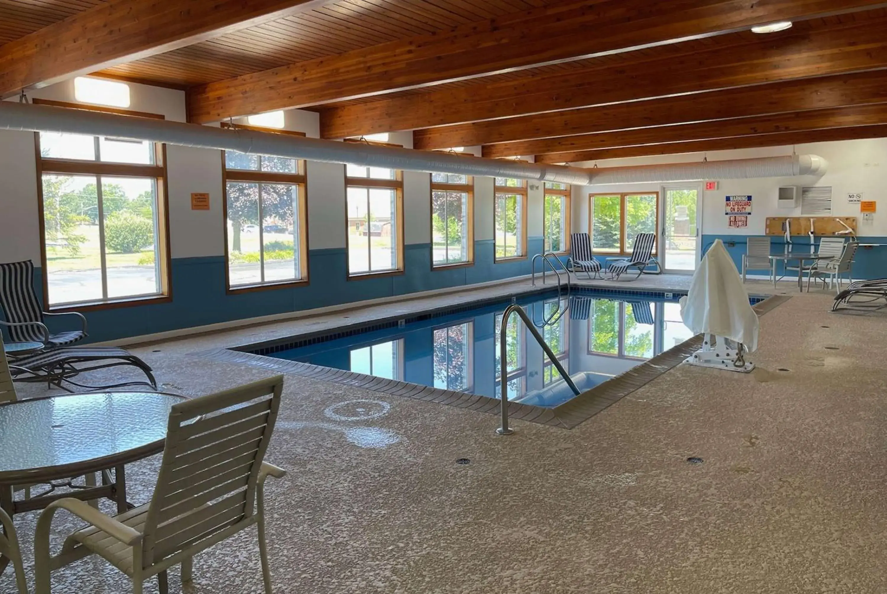 Pool view in Days Inn by Wyndham Imlay City Pool view in Days Inn by Wyndham Imlay City