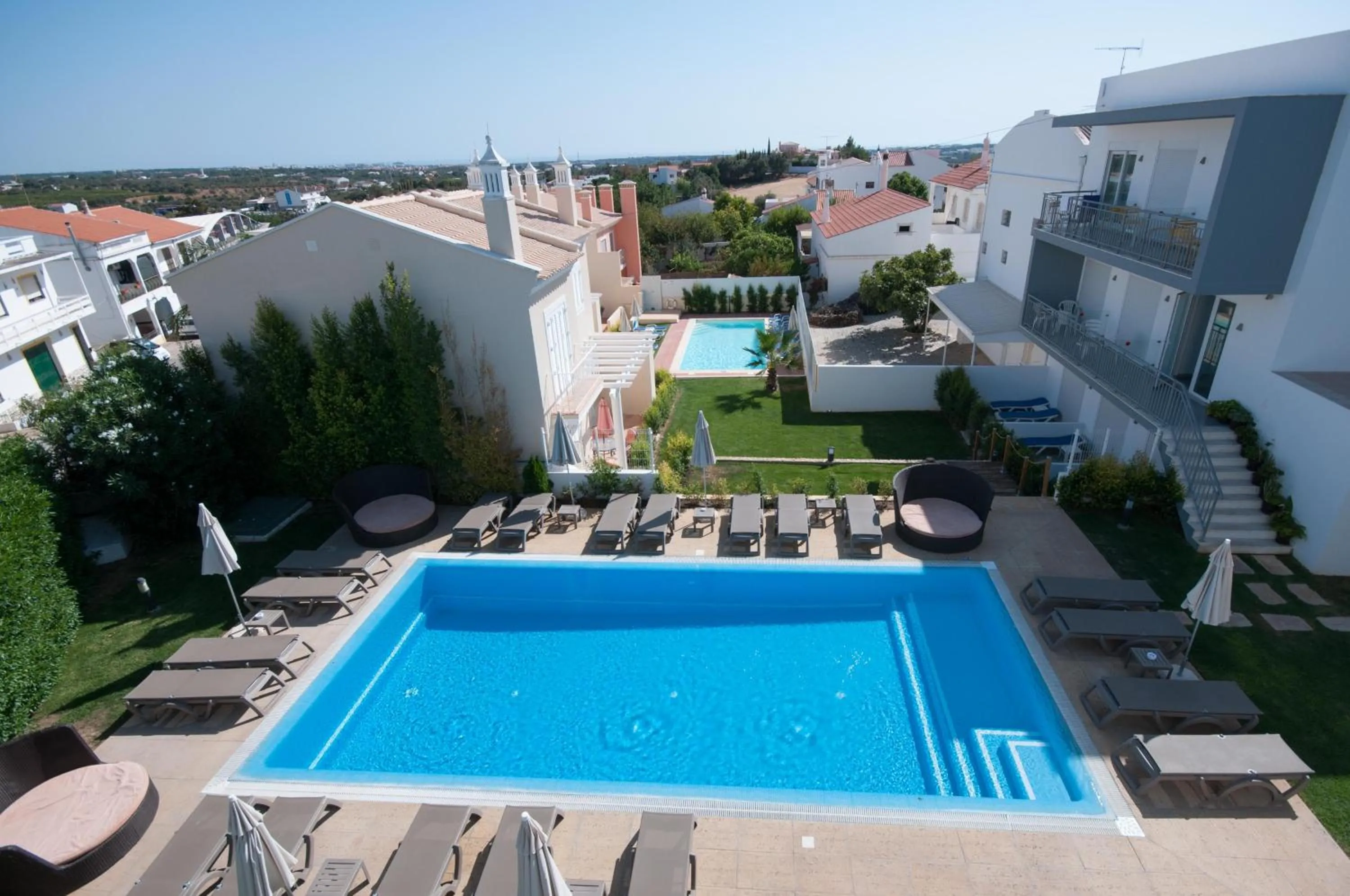Pool view in Hotel Sao Sebastiao de Boliqueime