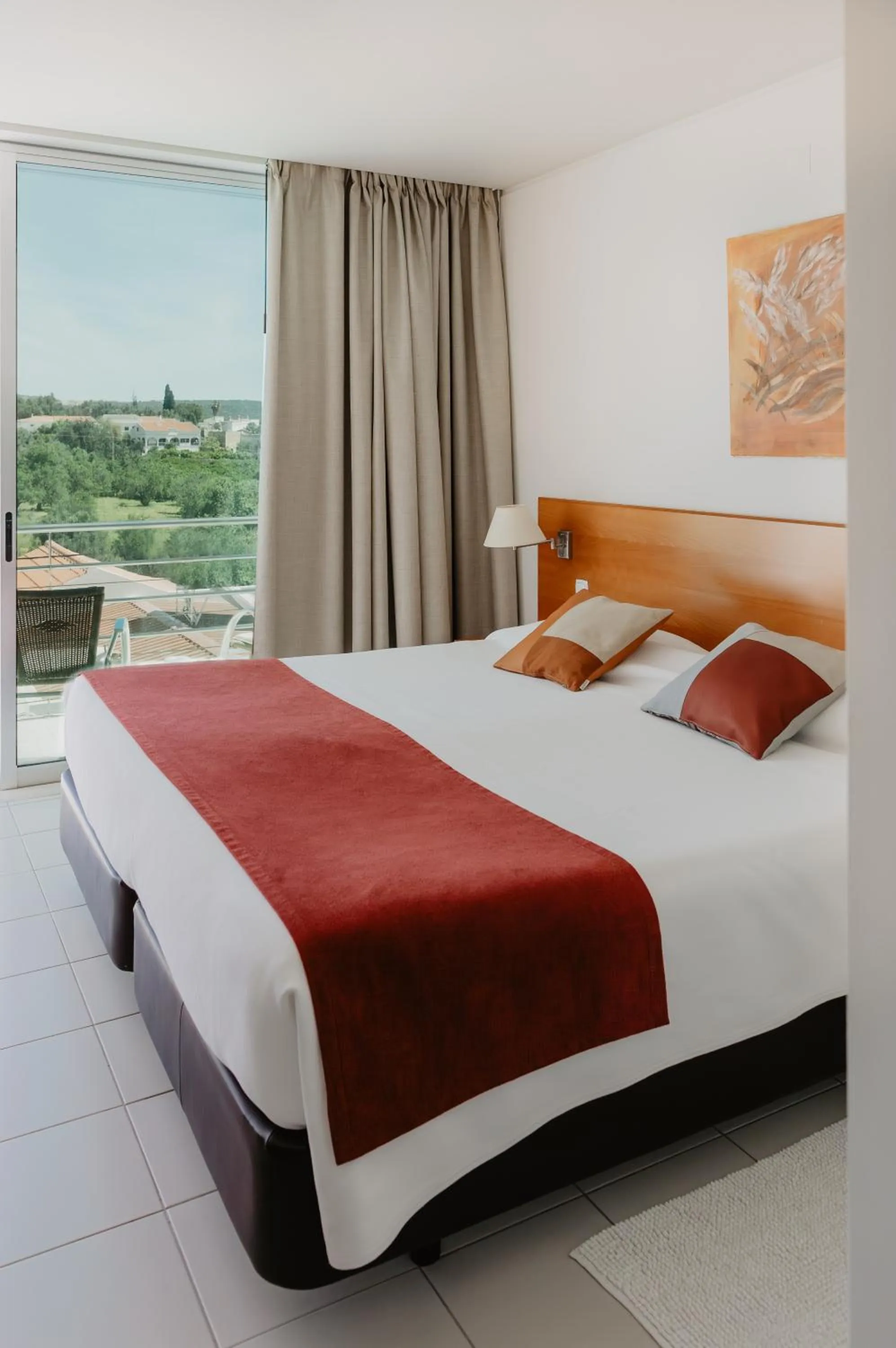 Bed in Hotel Sao Sebastiao de Boliqueime