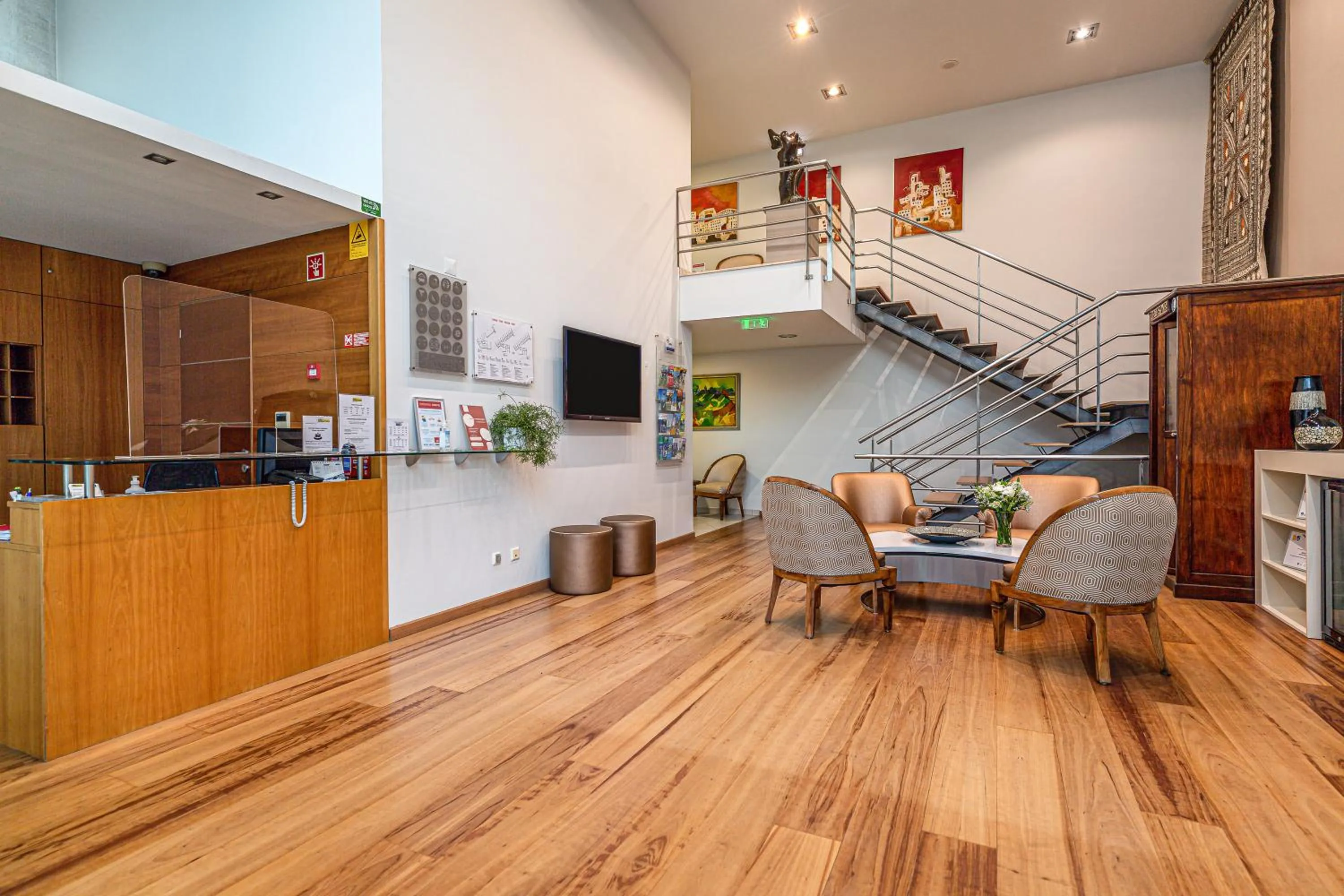 Lobby or reception in Hotel Sao Sebastiao de Boliqueime