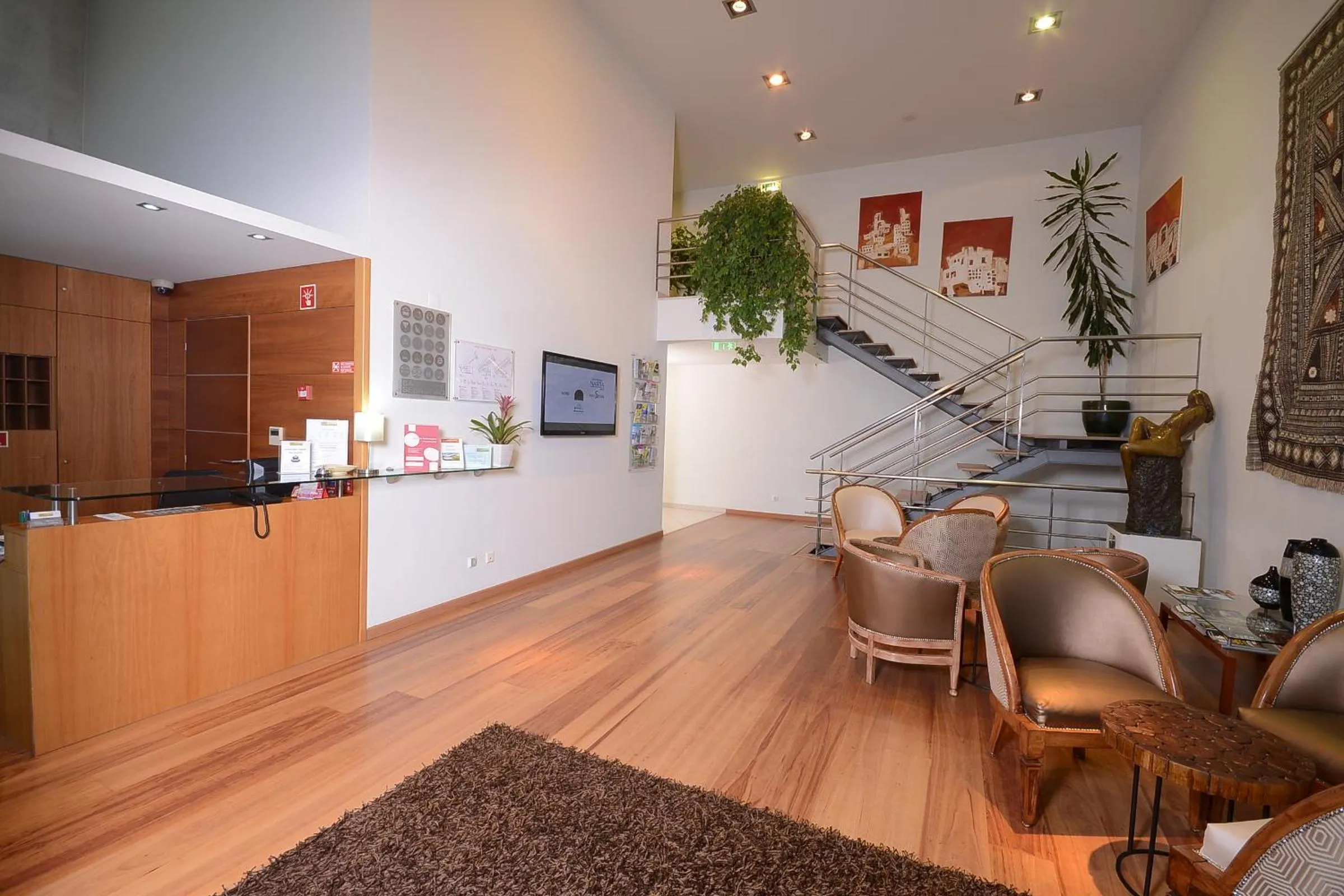 Lobby or reception in Hotel Sao Sebastiao de Boliqueime