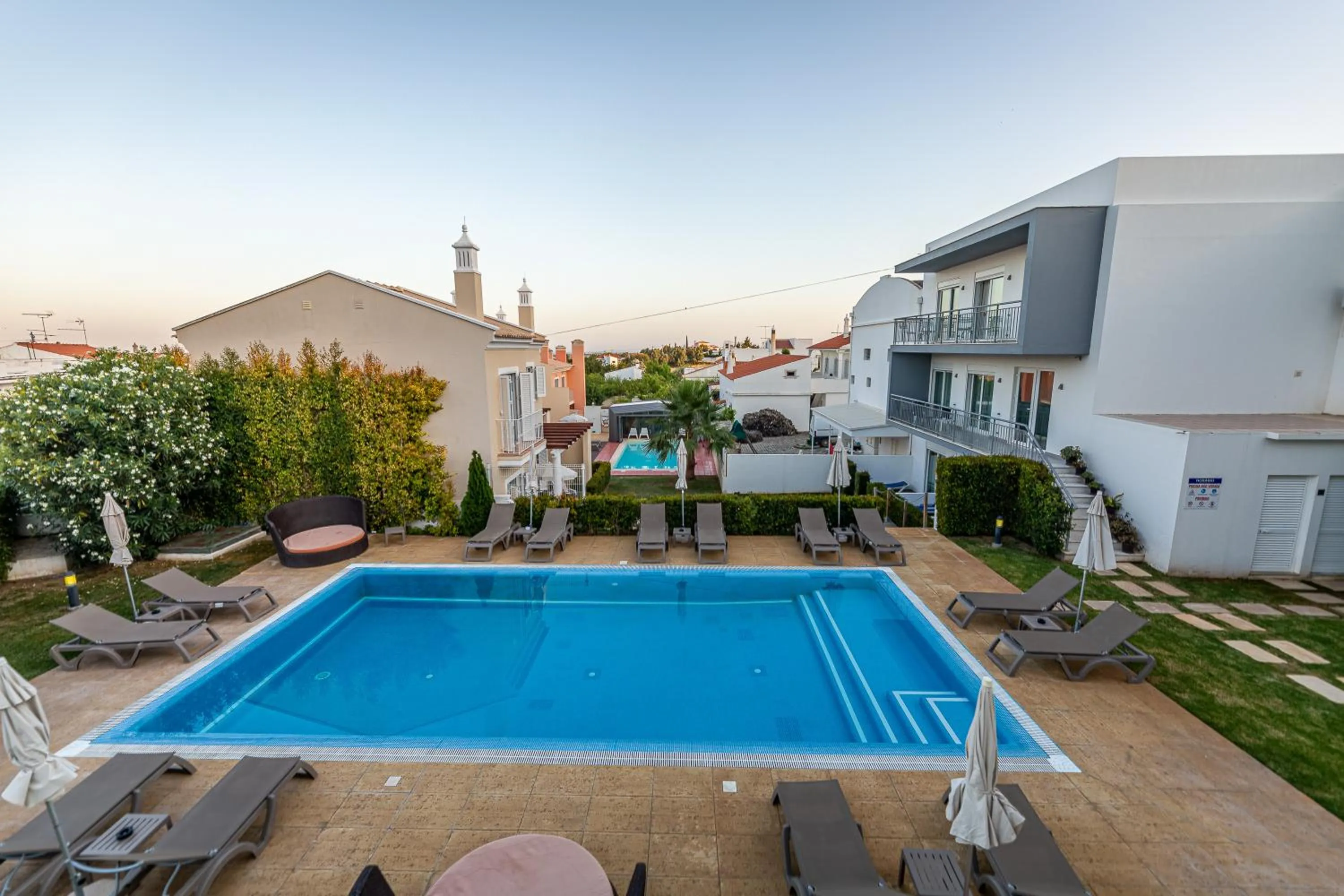Pool view in Hotel Sao Sebastiao de Boliqueime