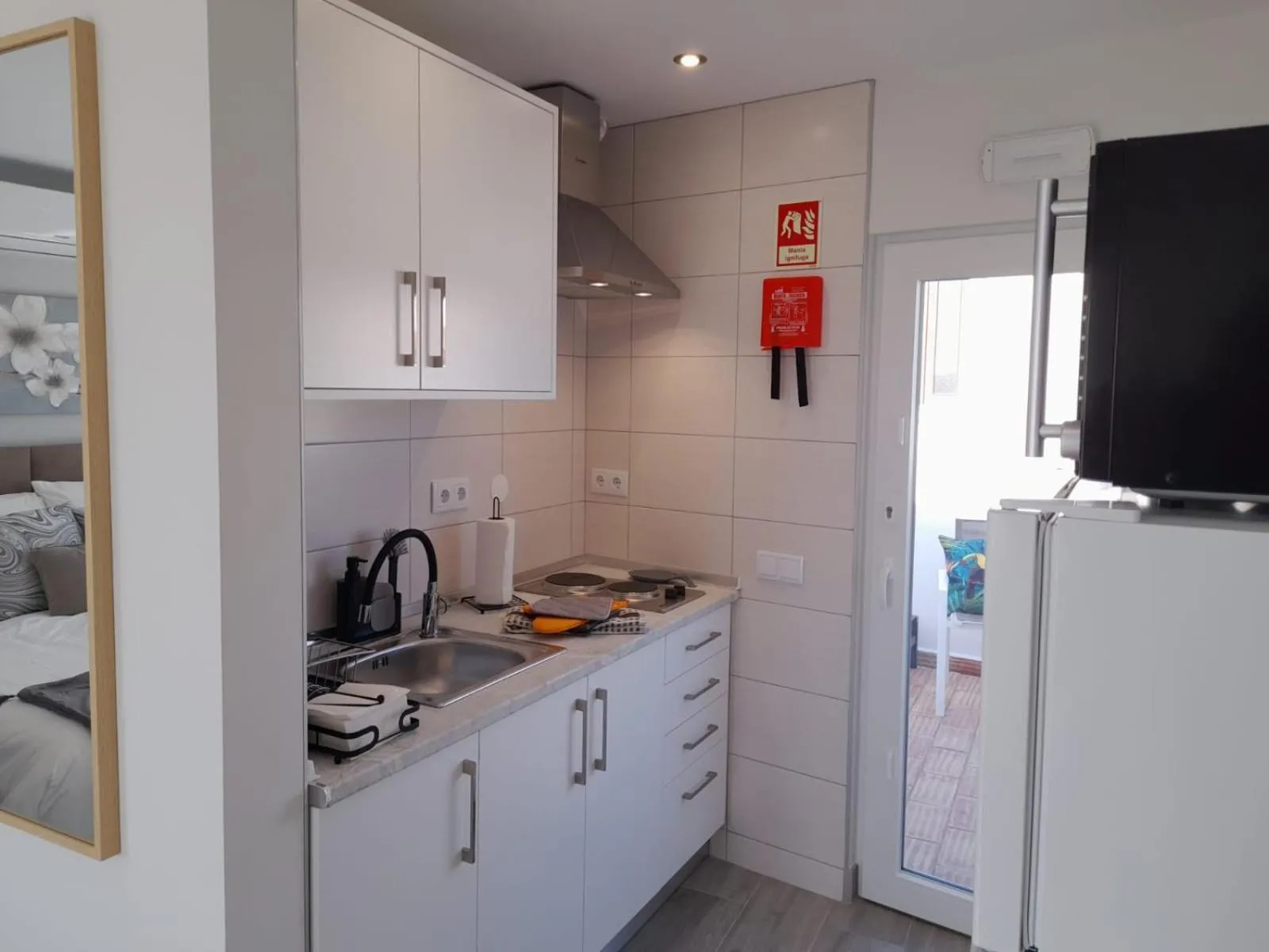 kitchen in Casa Paula Apartments
