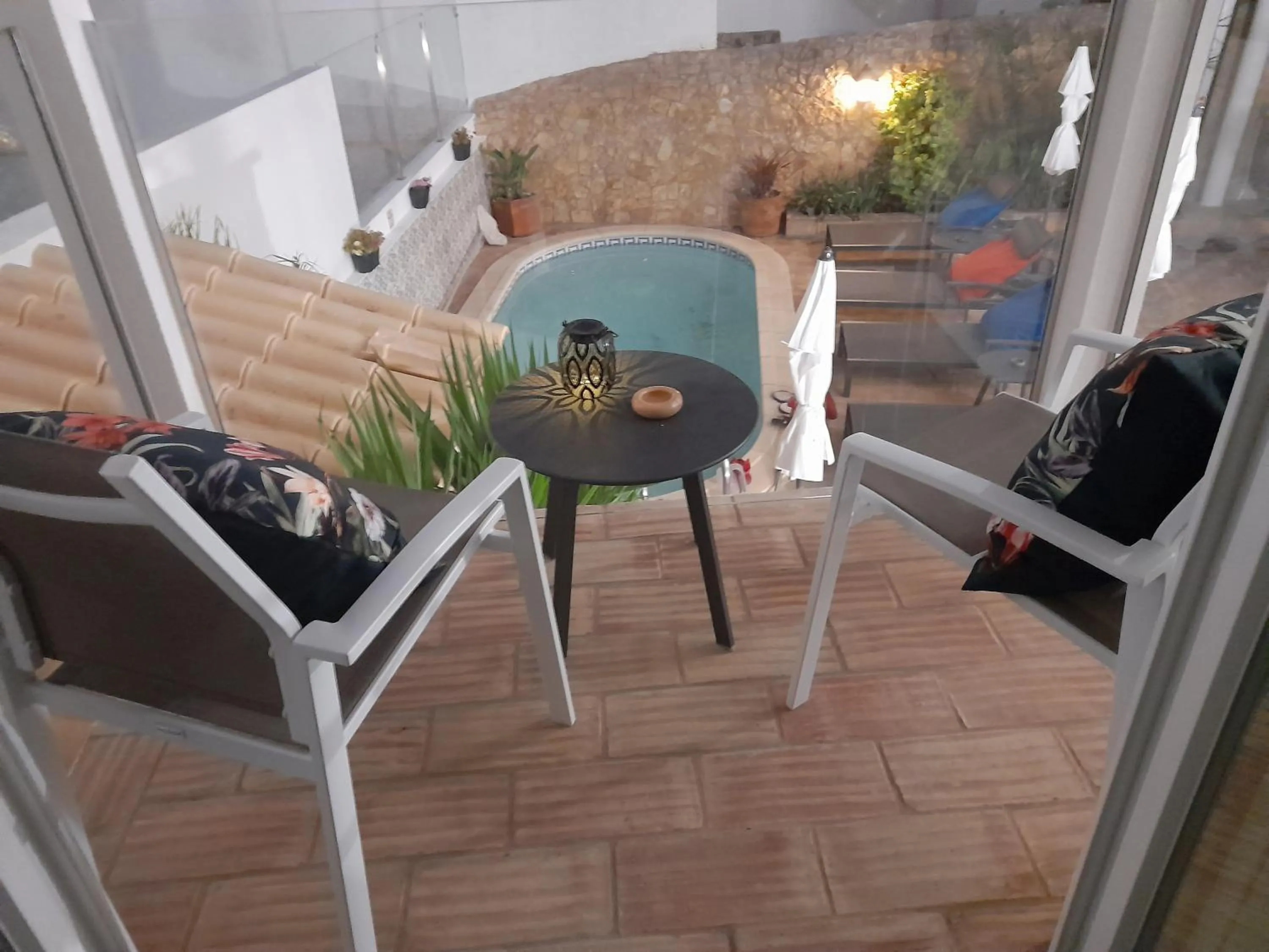 Patio in Casa Paula Apartments