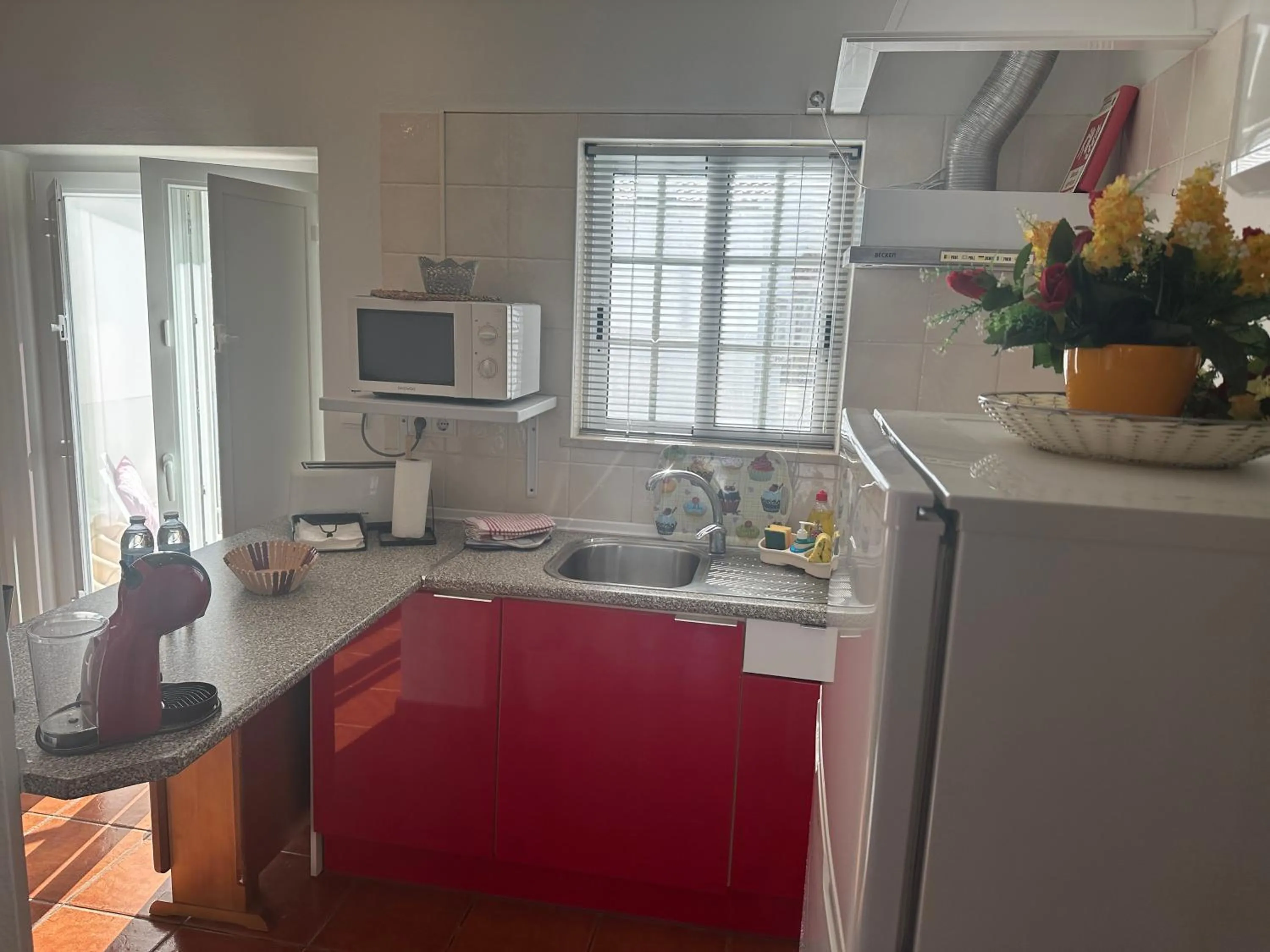 kitchen in Casa Paula Apartments