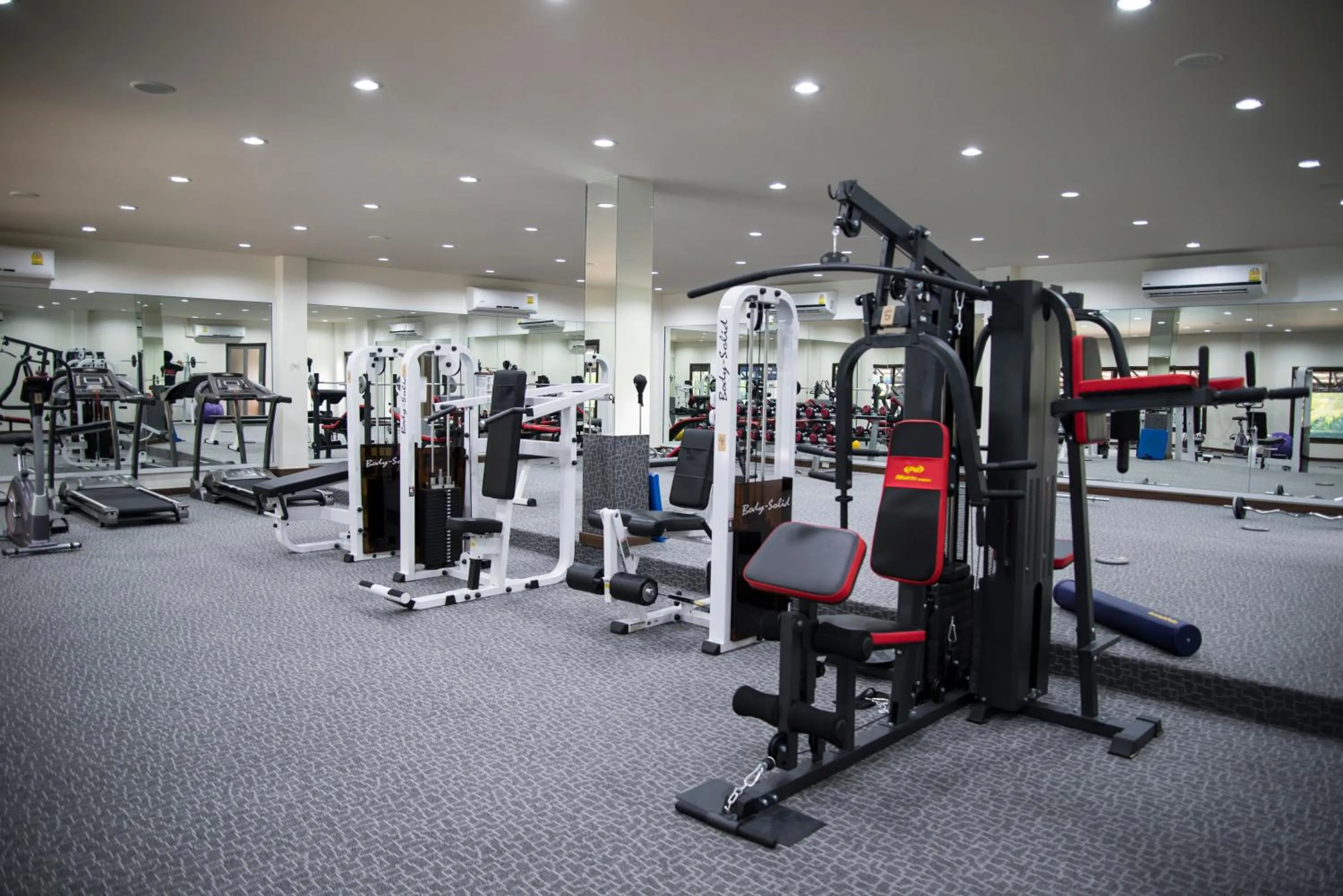 Fitness centre/facilities in Alpine Golf Resort Chiang Mai