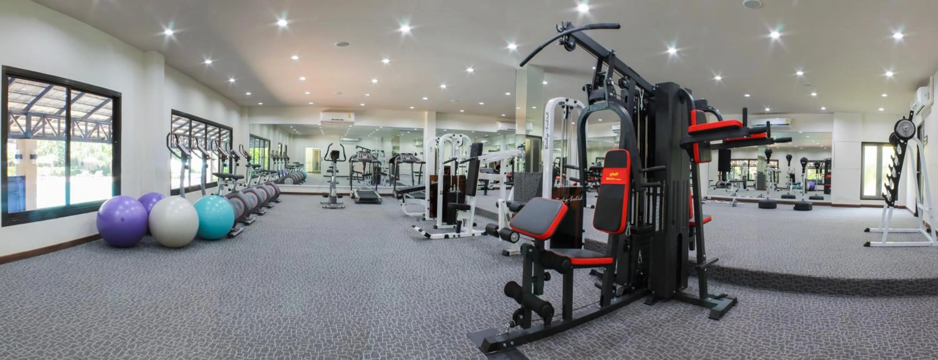 Fitness centre/facilities in Alpine Golf Resort Chiang Mai