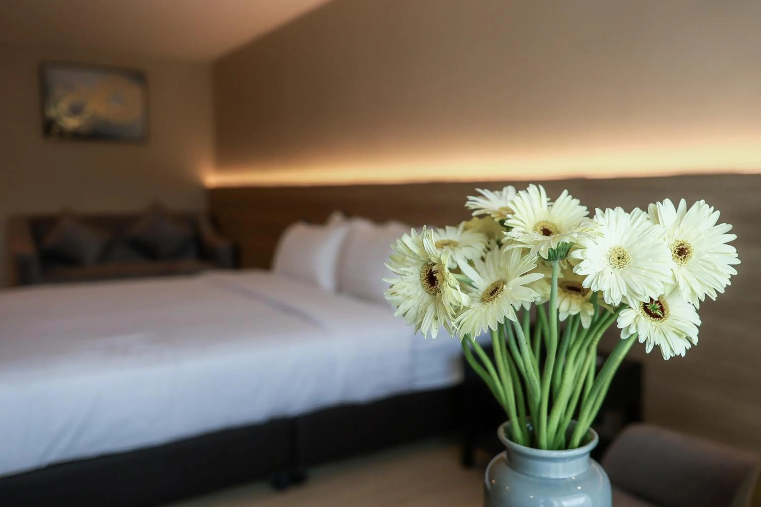 Bed in Alpine Golf Resort Chiang Mai