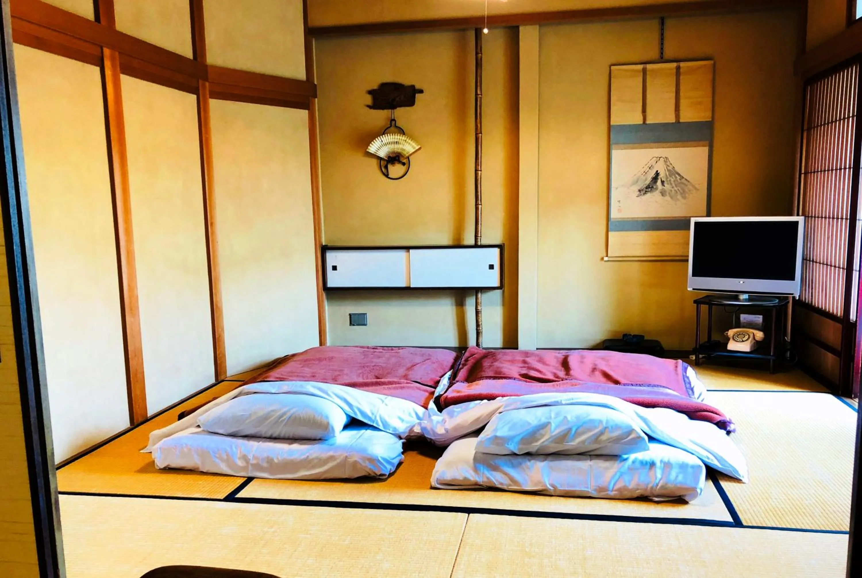 Photo of the whole room, Bed in Ryokan Kaminaka