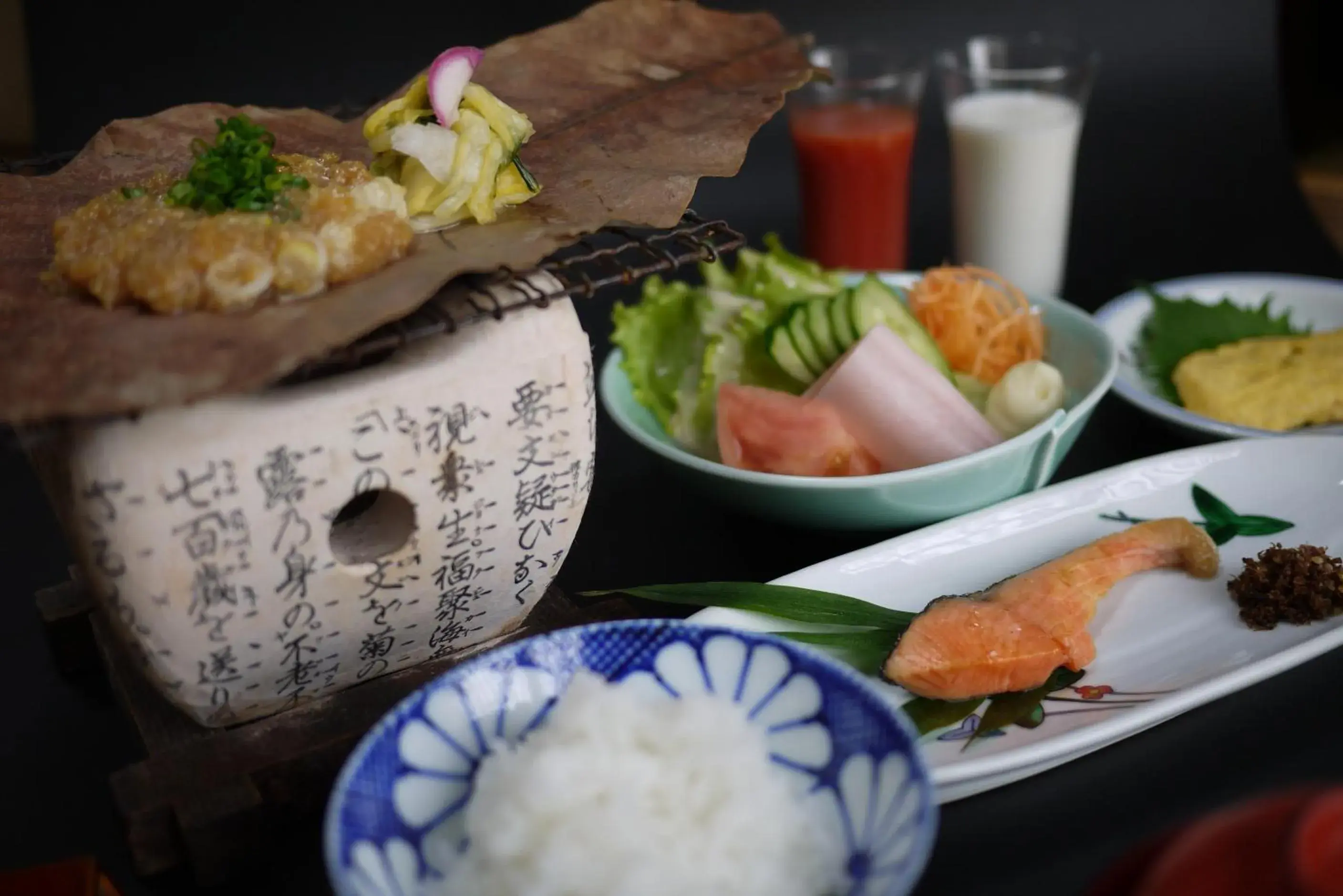 Food close-up in Ryokan Kaminaka Food close-up in Ryokan Kaminaka